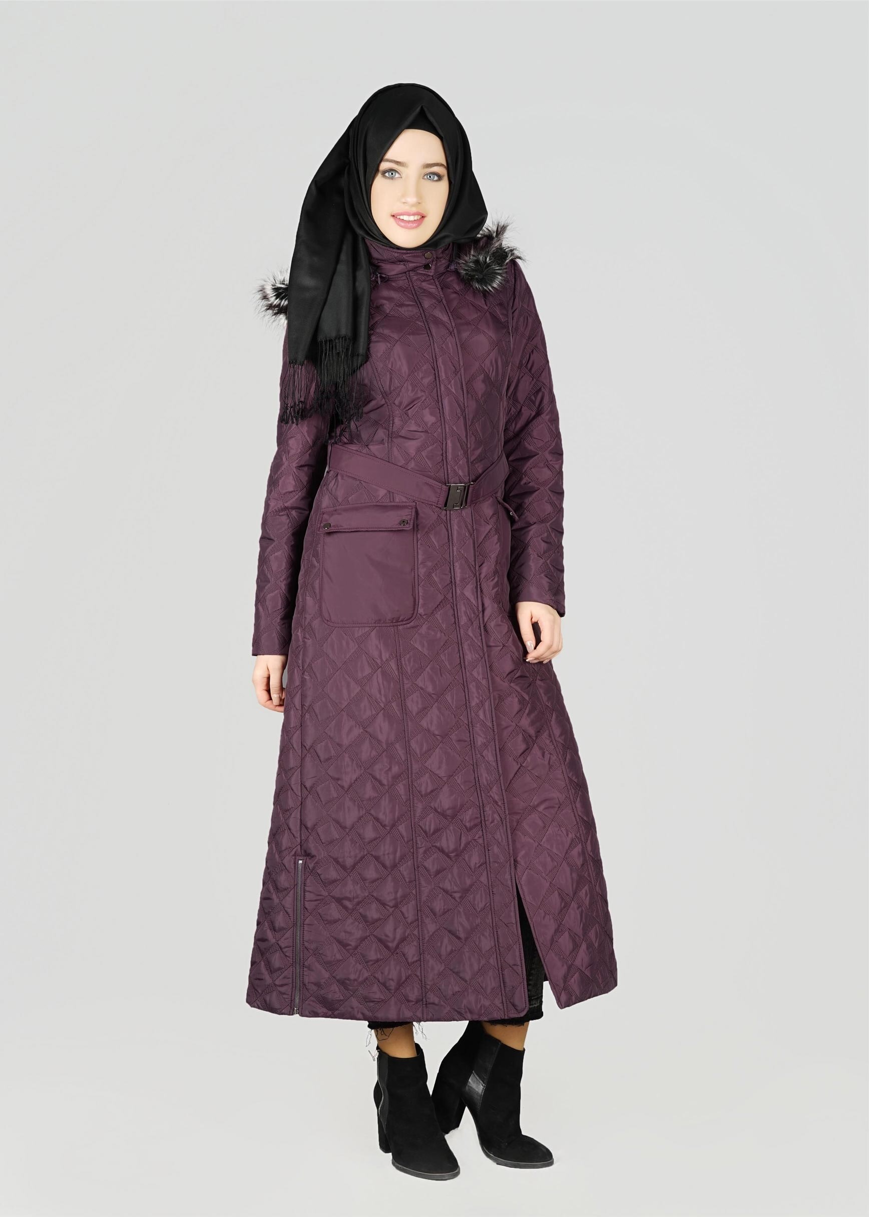 Tesettür giyim MÜRDÜM 9623 MANTO