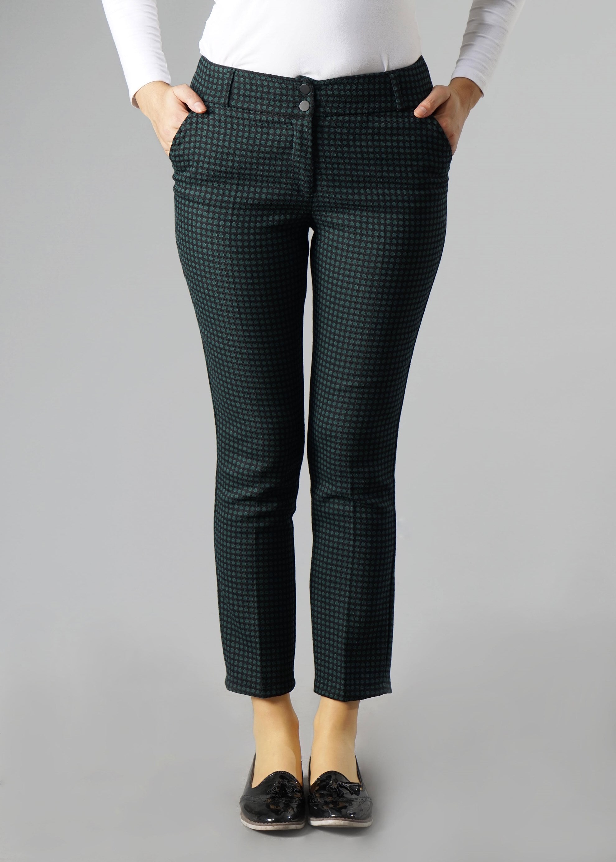 Tesettür giyim MAVİ 7002 PANTOLON