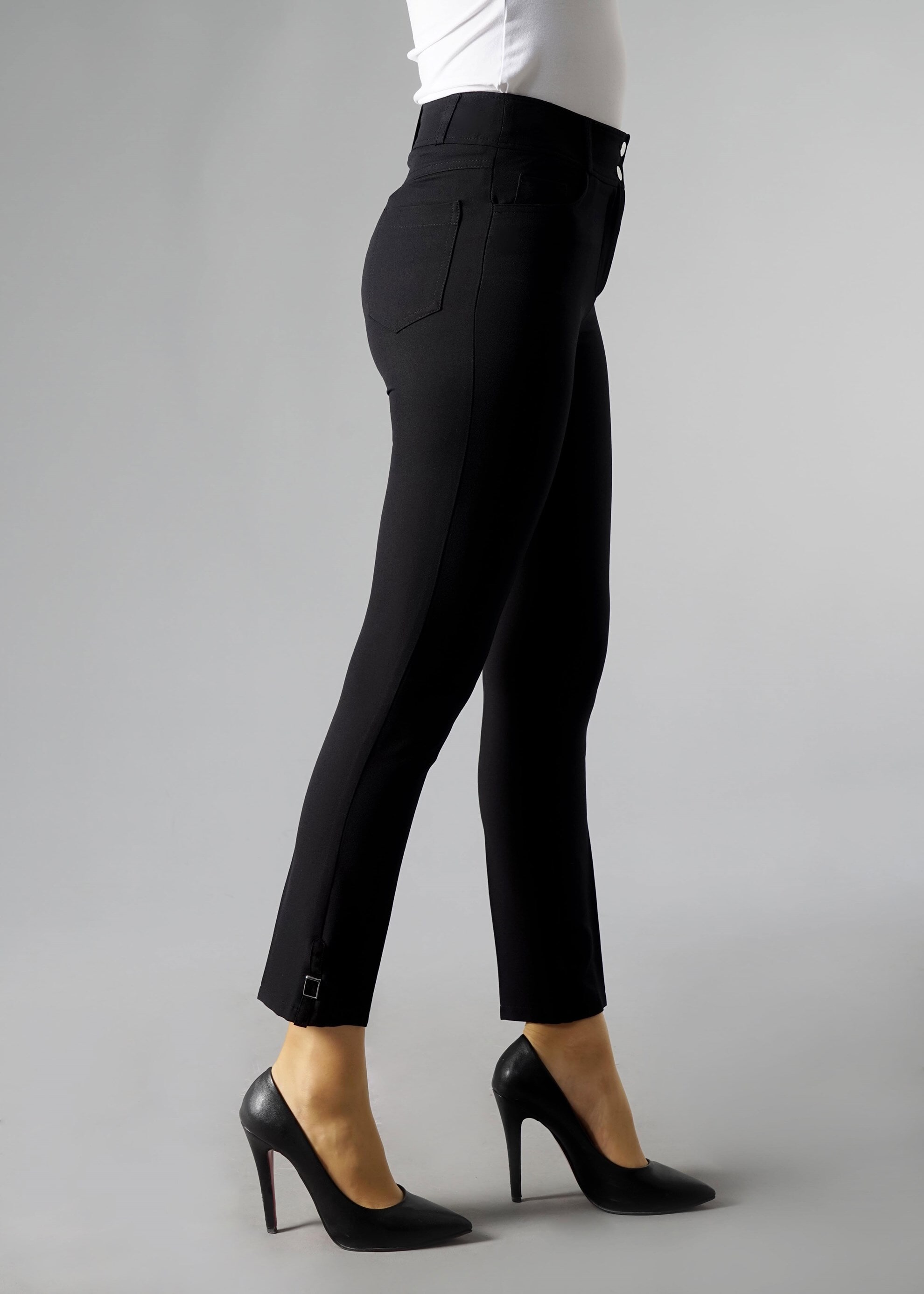 Tesettür giyim SİYAH DAR PAÇA PANTOLON 7003 