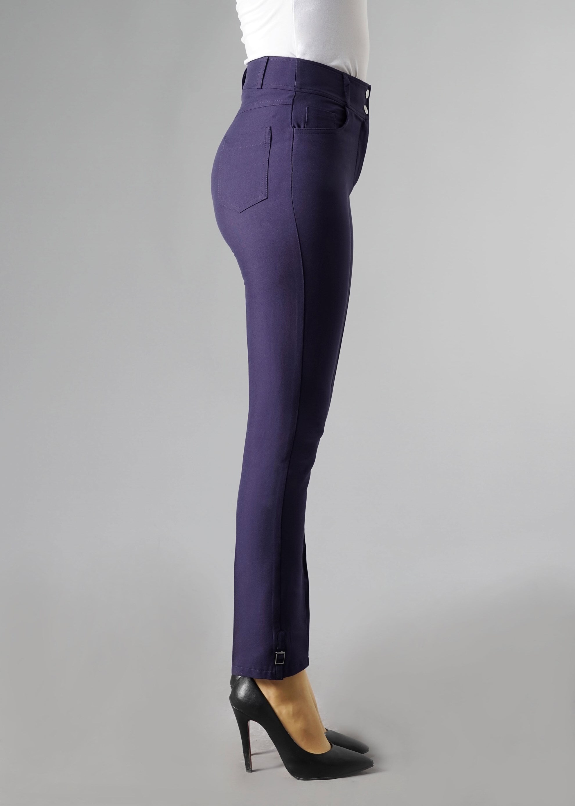 Tesettür giyim LACİVERT DAR PAÇA PANTOLON 7003 