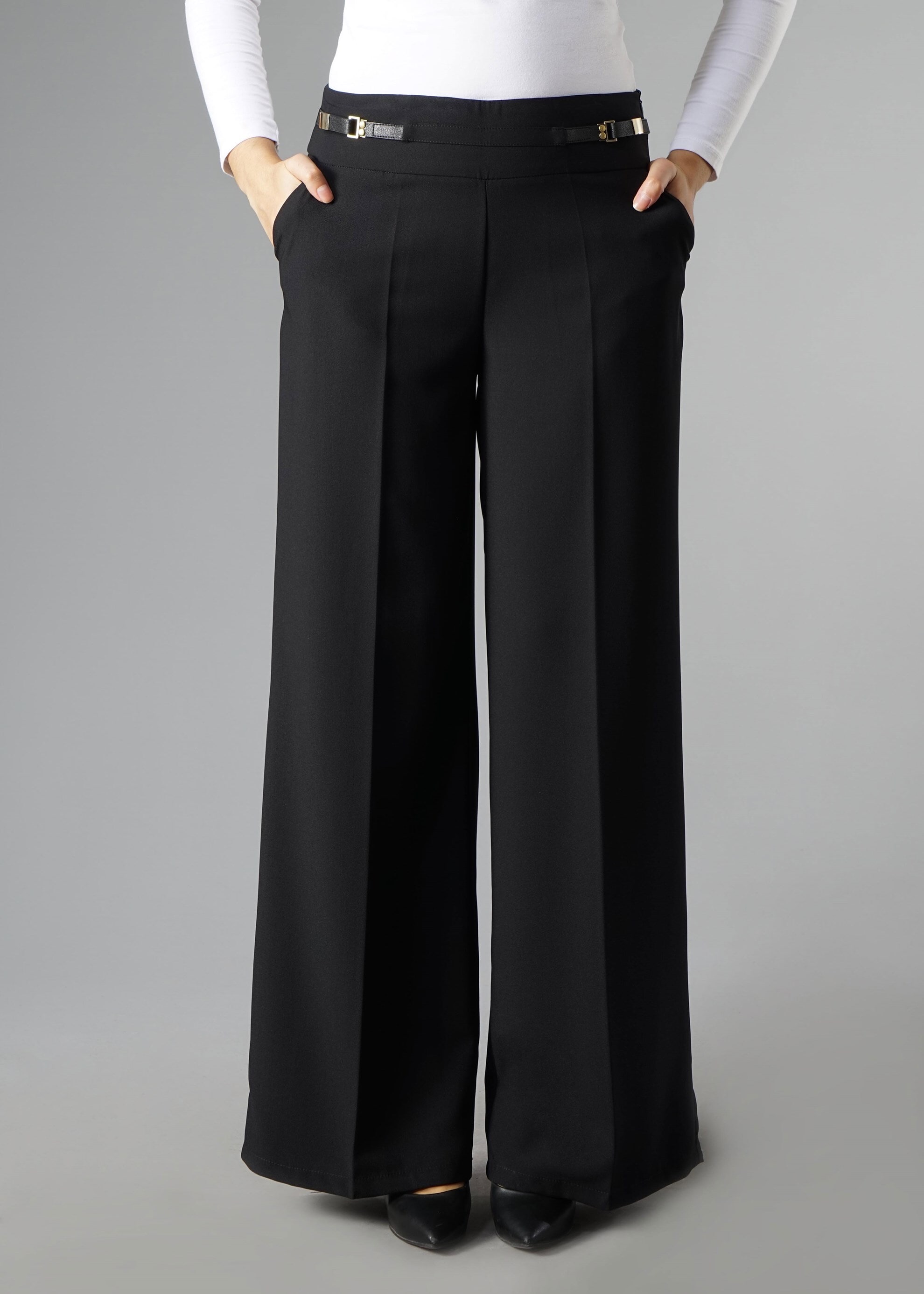 Tesettür giyim SİYAH 7005 PANTOLON