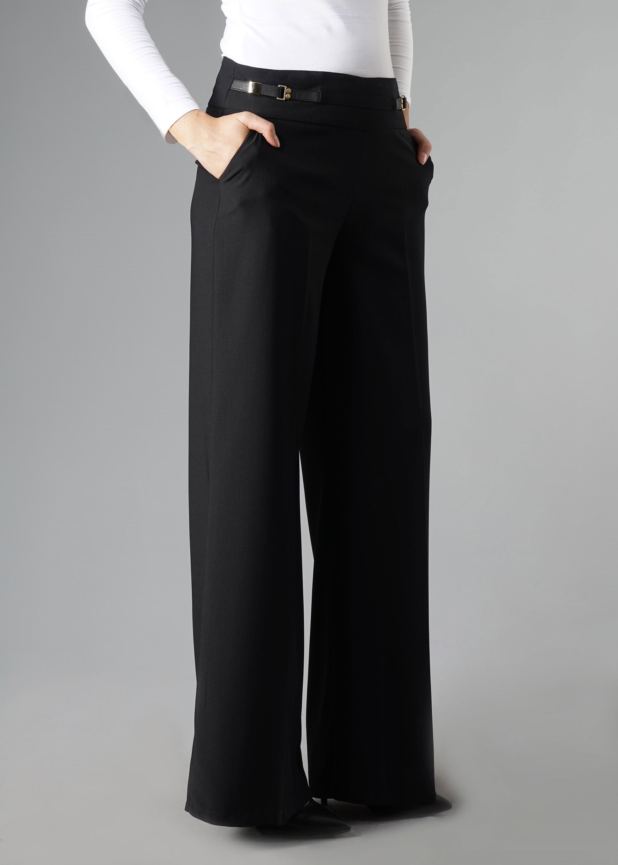 Tesettür giyim SİYAH 7005 PANTOLON