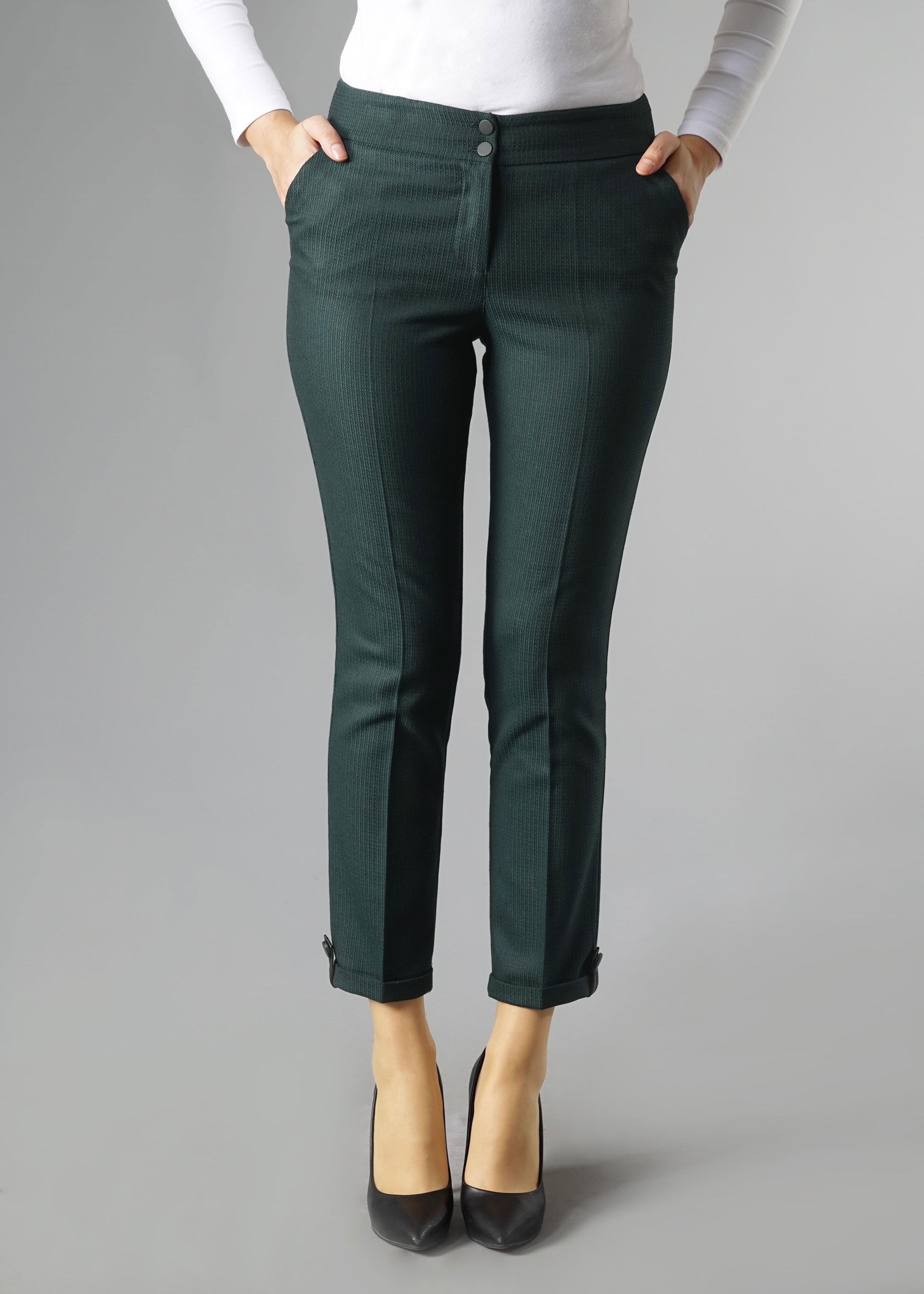 Tesettür giyim YEŞİL 7020 PANTOLON