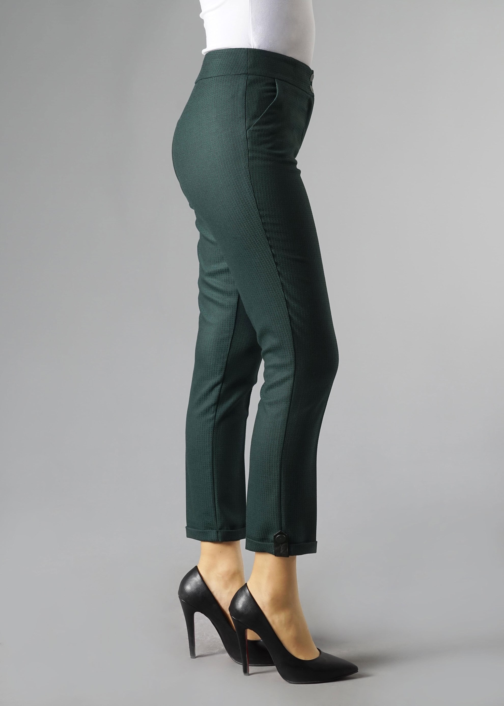 Tesettür giyim YEŞİL 7020 PANTOLON