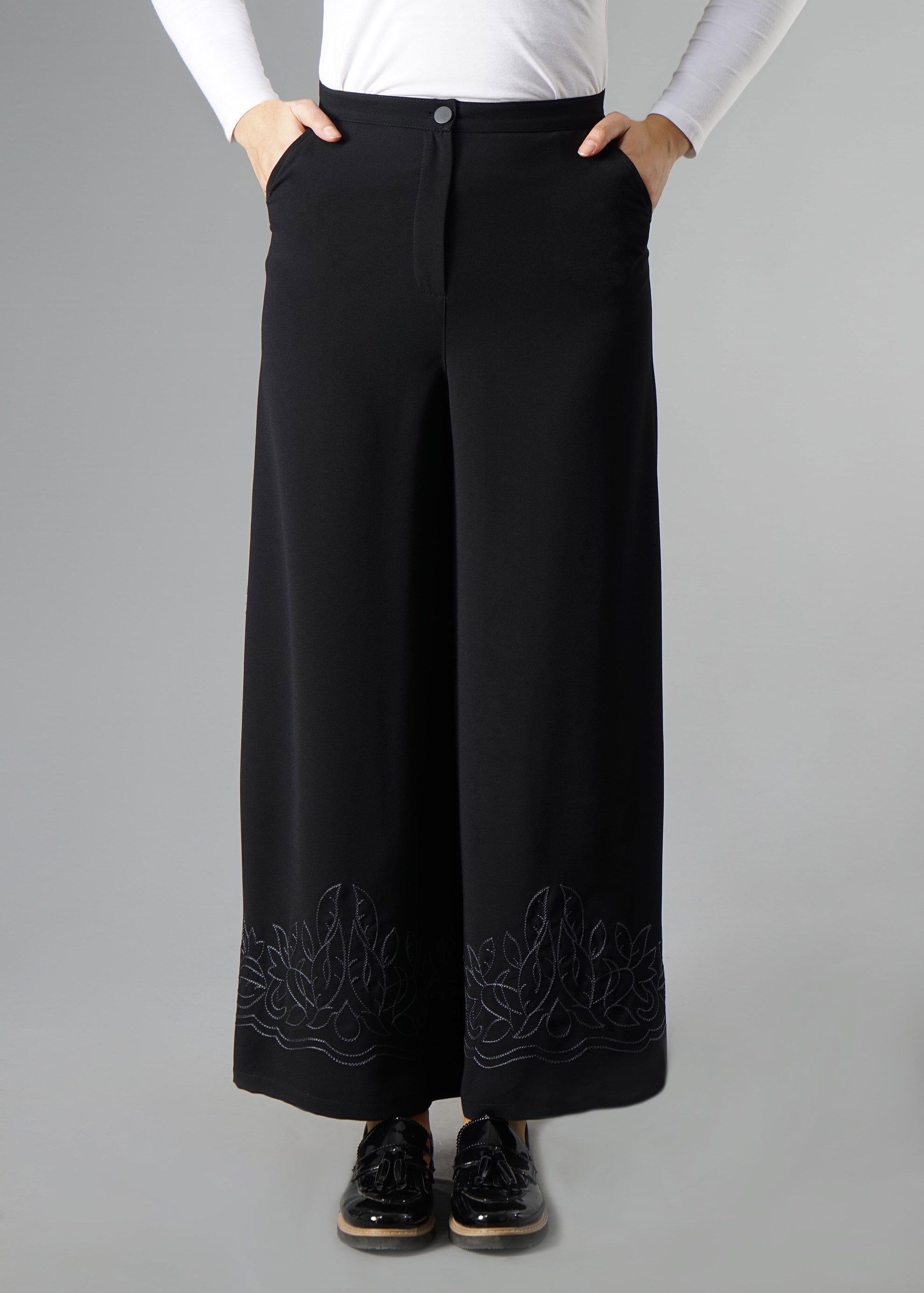 Tesettür giyim SİYAH 7021 PANTOLON