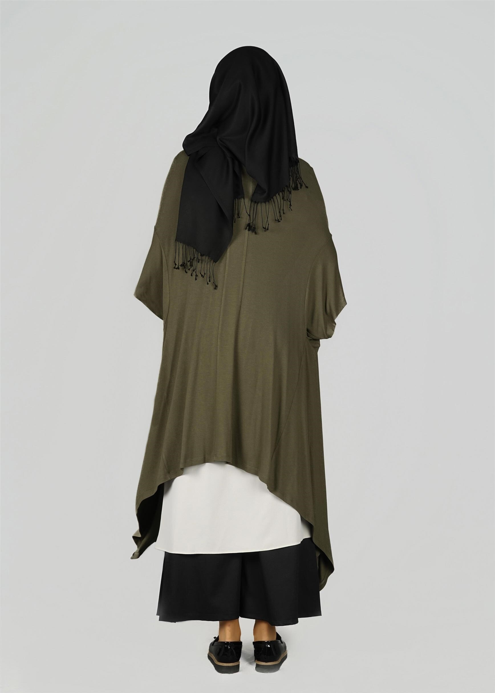 Tesettür giyim SİYAH 7022 PANTOLON