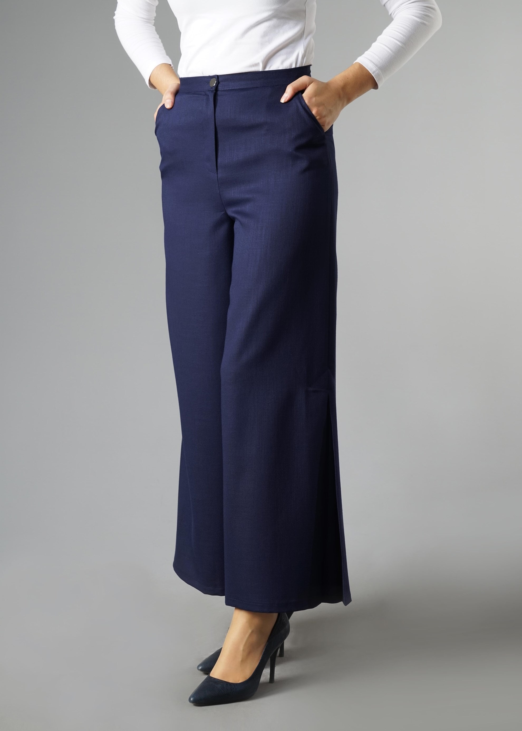 Tesettür giyim LACİVERT 7022 PANTOLON