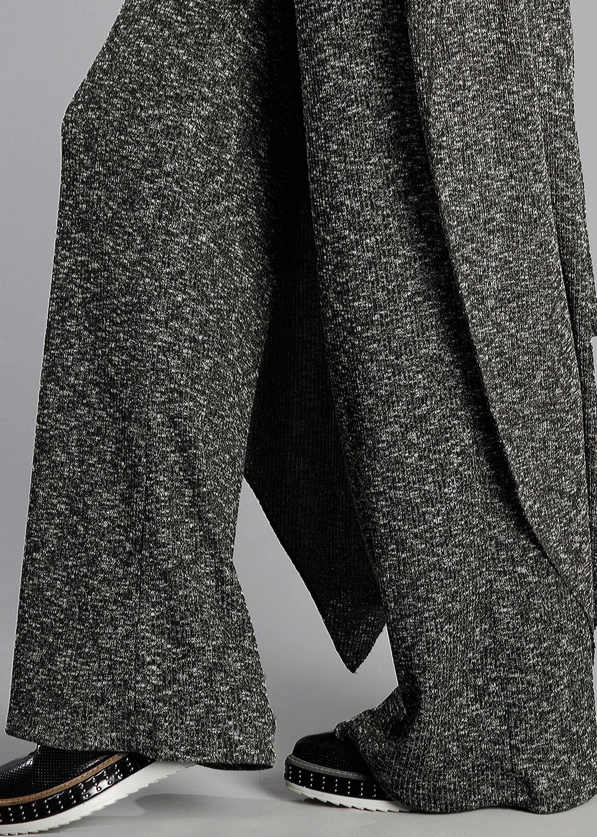 Tesettür giyim HAKİ ÖRME PANTOLON 7023 