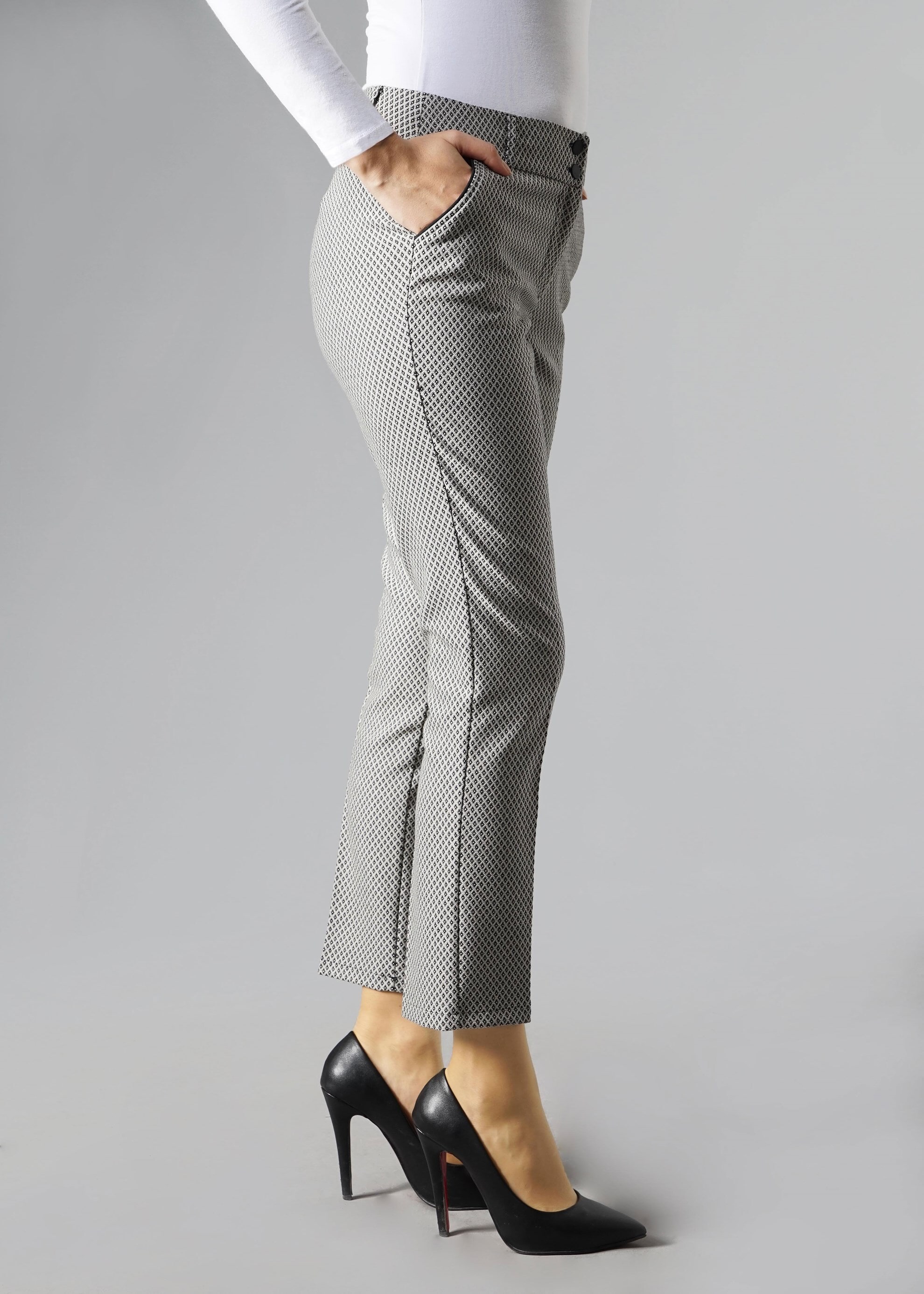 Tesettür giyim SİYAH 7025 PANTOLON