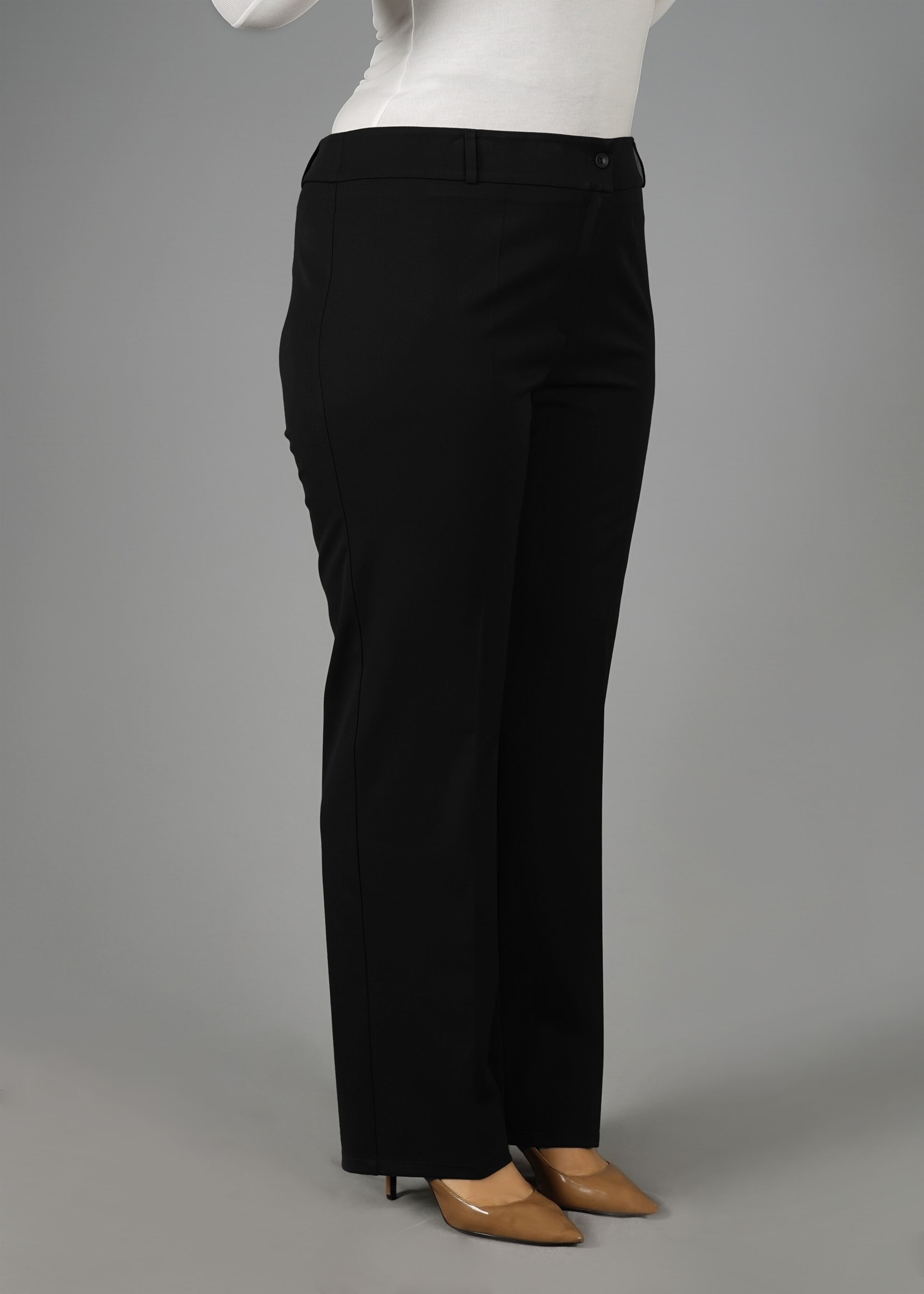 Tesettür giyim SİYAH KLASİK PANTOLON 7026 