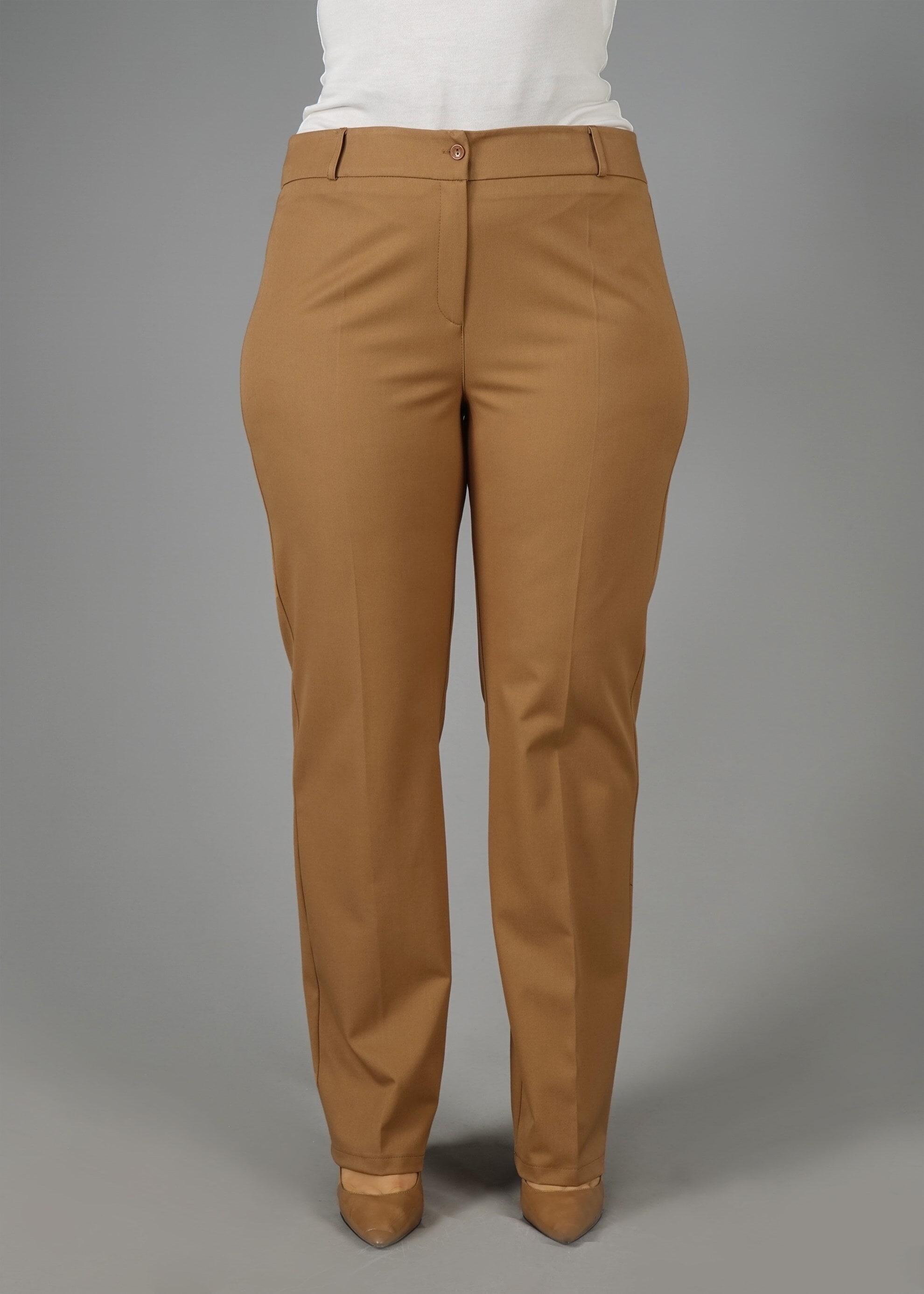 Tesettür giyim KAHVE KLASİK PANTOLON 7026 