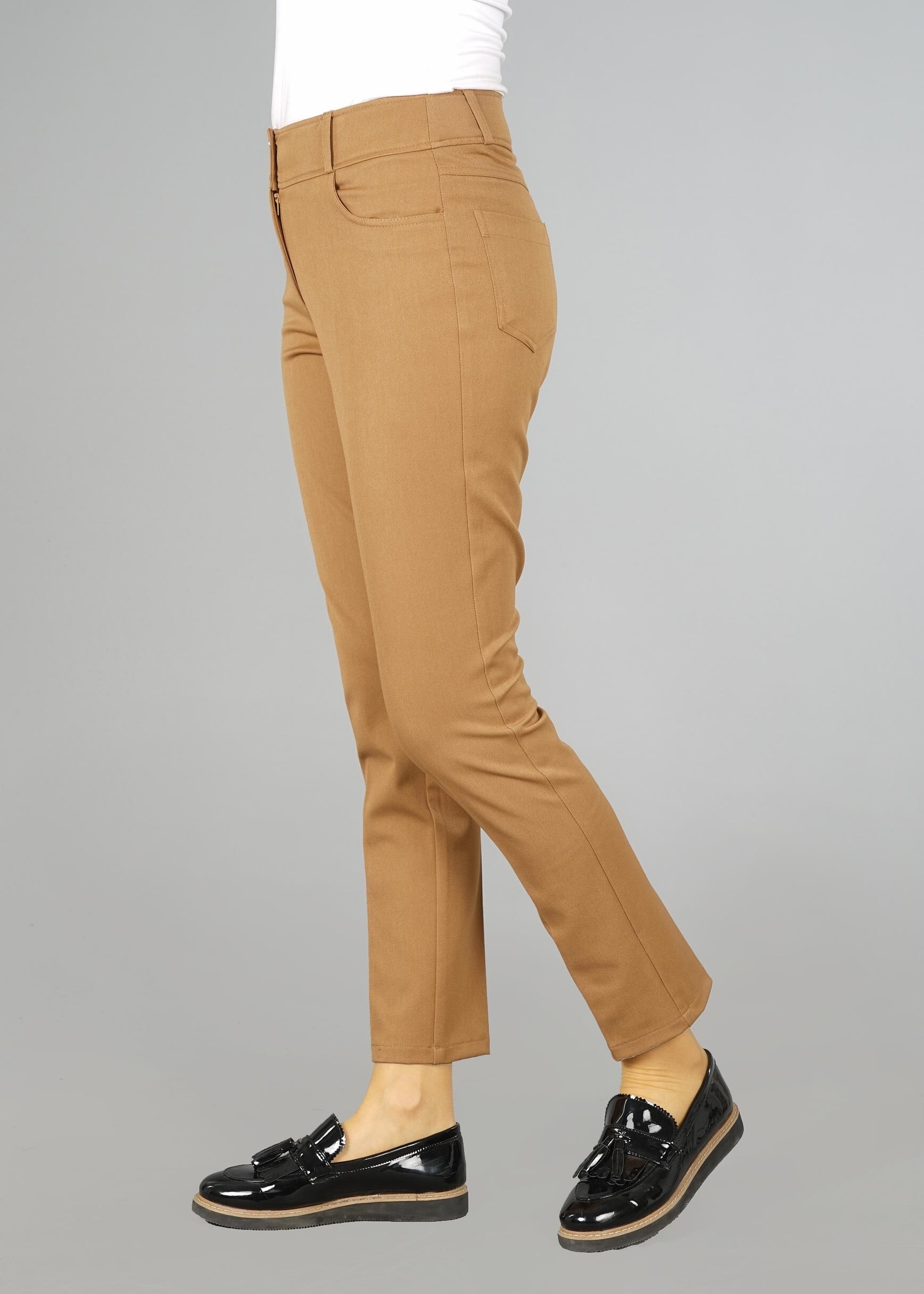 Tesettür giyim KAHVE 7027 PANTOLON