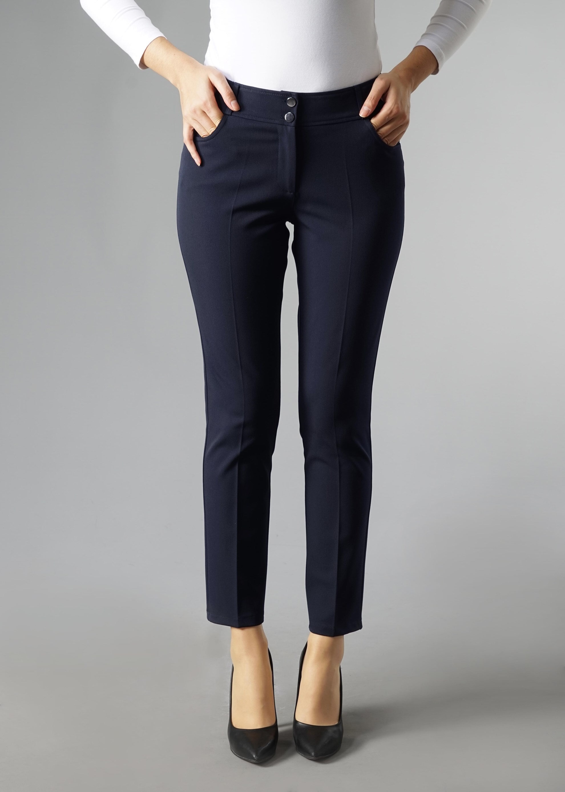 Tesettür giyim LACİVERT 7027 PANTOLON