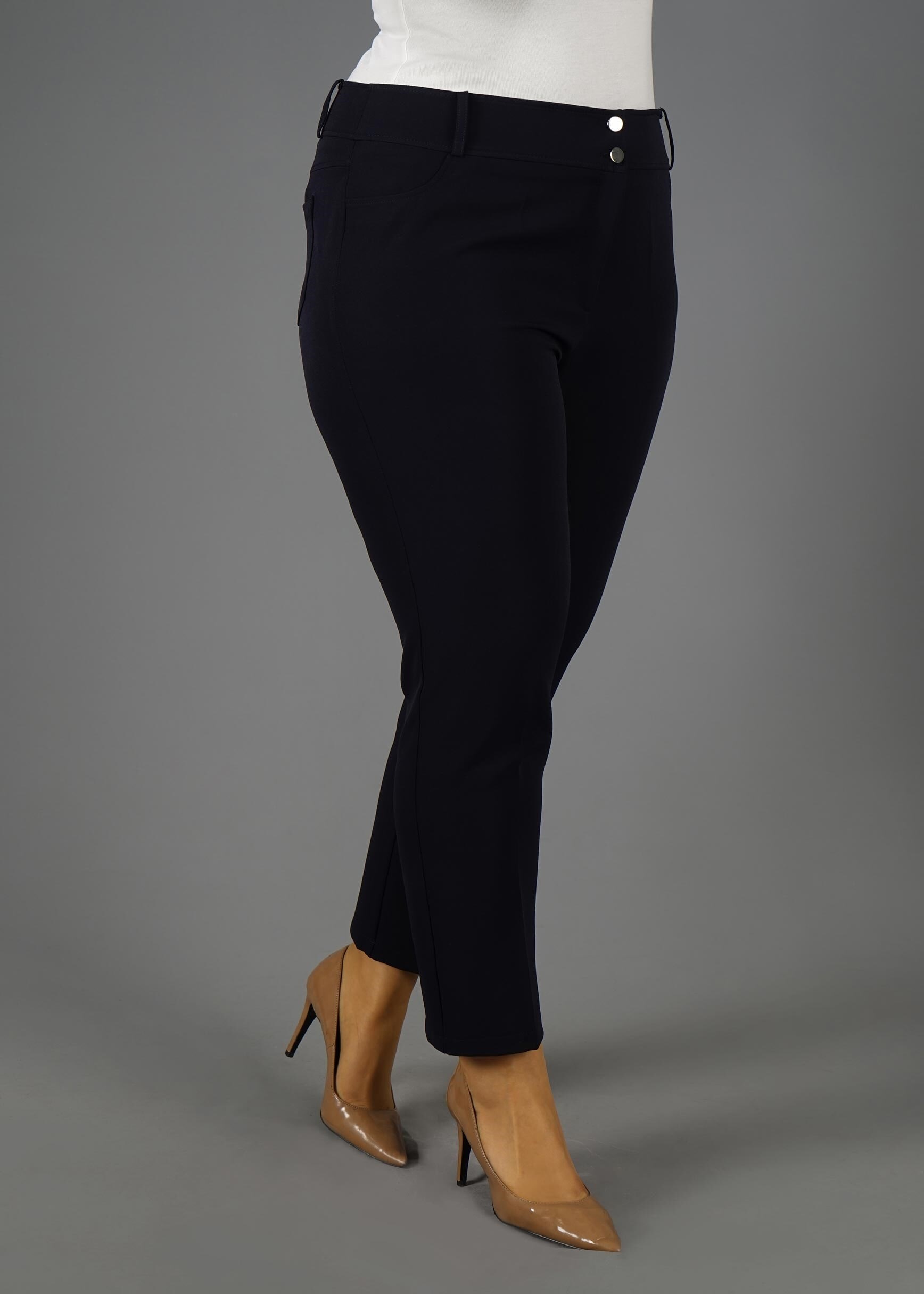 Tesettür giyim SİYAH 7039 Orka Tesettür Pantolon 42/50 TEK40