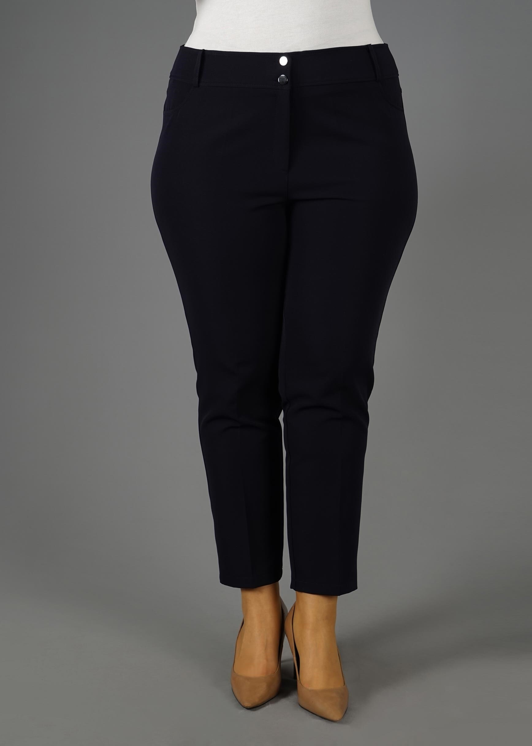 Tesettür giyim SİYAH 7039 Orka Tesettür Pantolon 42/50 TEK40