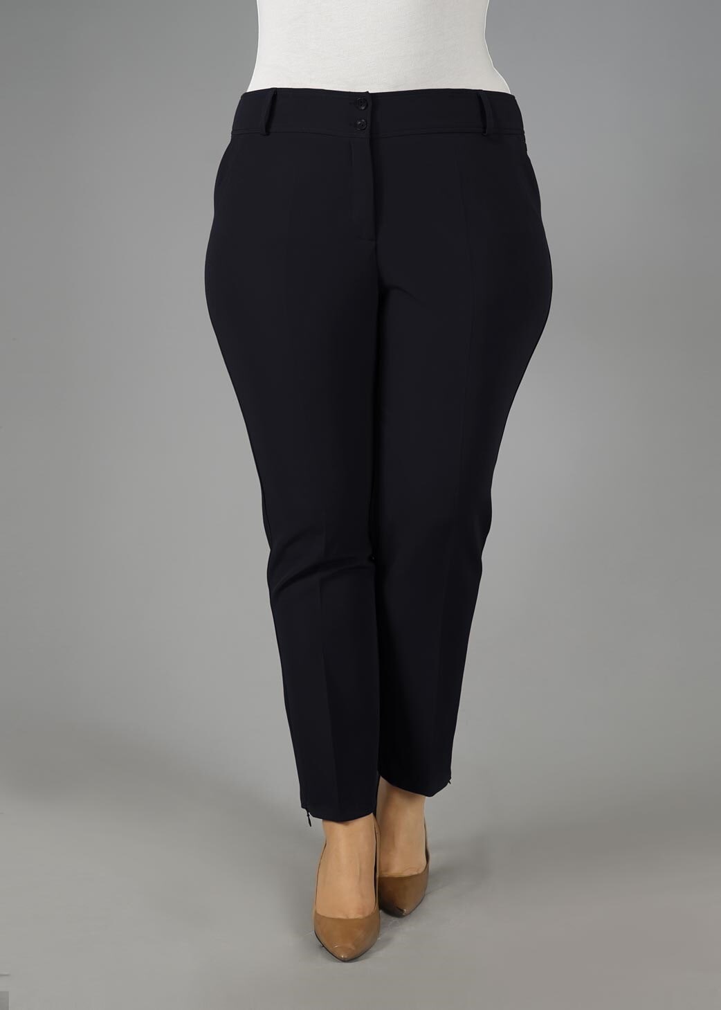 Tesettür giyim SİYAH KLASİK KESİM PANTOLON 7041