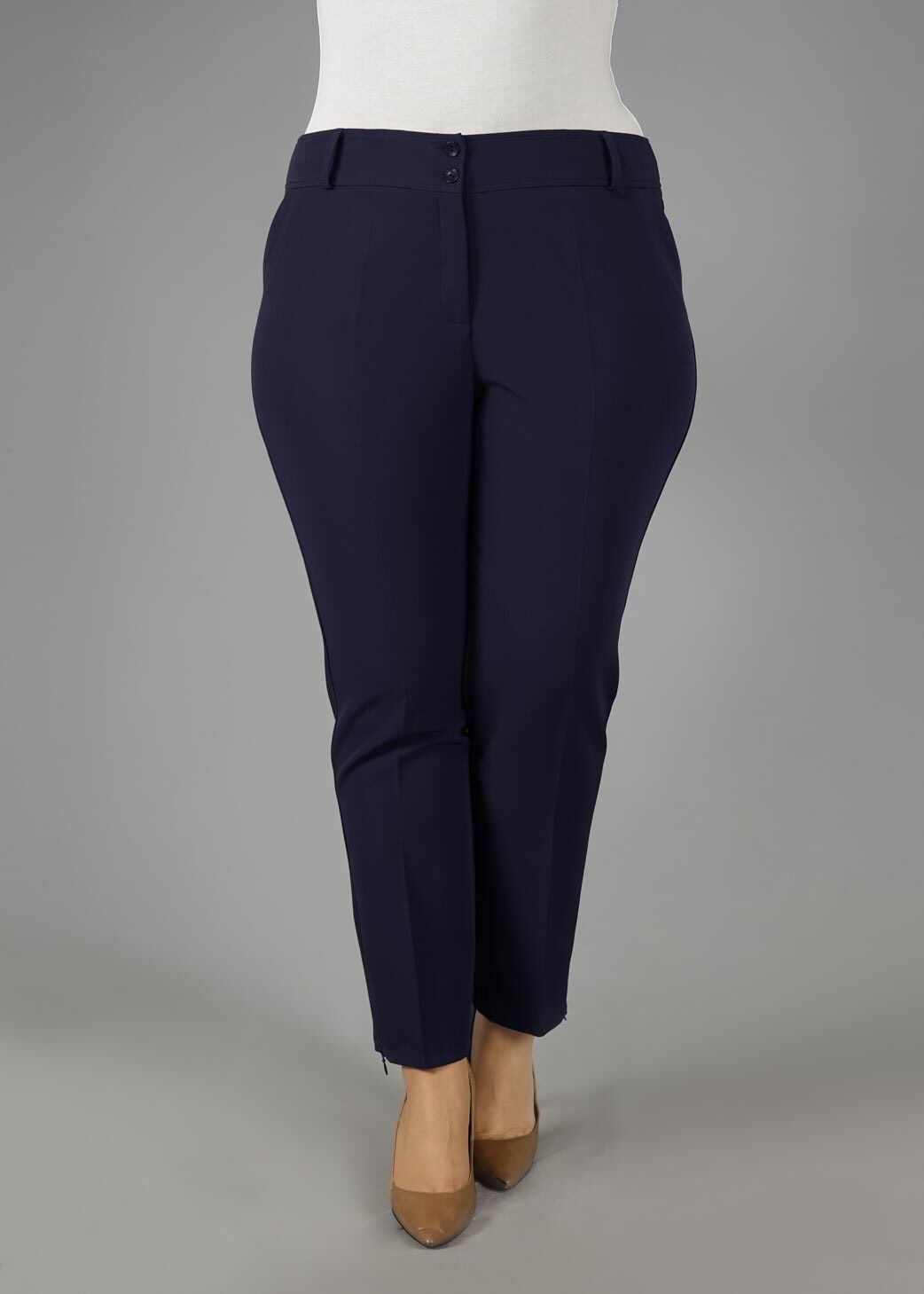 Tesettür giyim LACİVERT KLASİK KESİM PANTOLON 7041