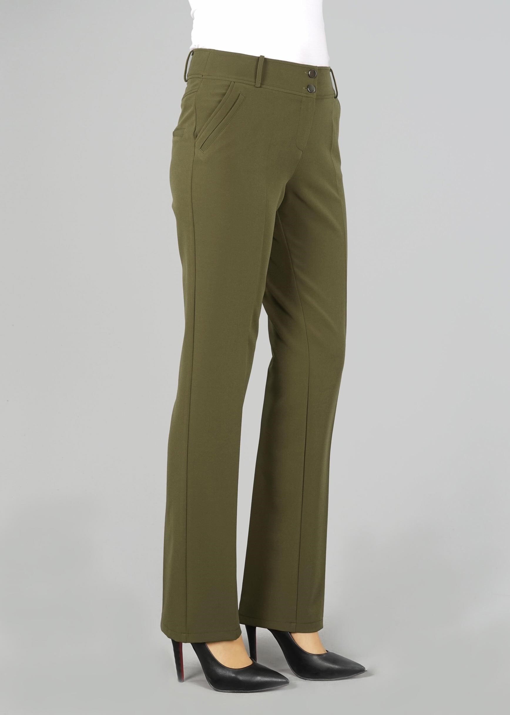 Tesettür giyim HAKİ 7042 PANTOLON