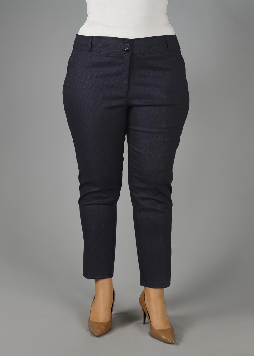 Tesettür giyim GRİ KLASİK PANTOLON 7060