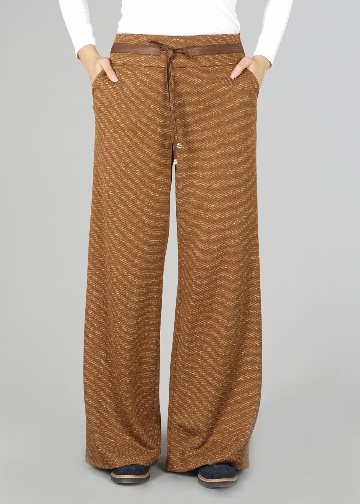 Tesettür giyim KAHVE 7061 PANTOLON