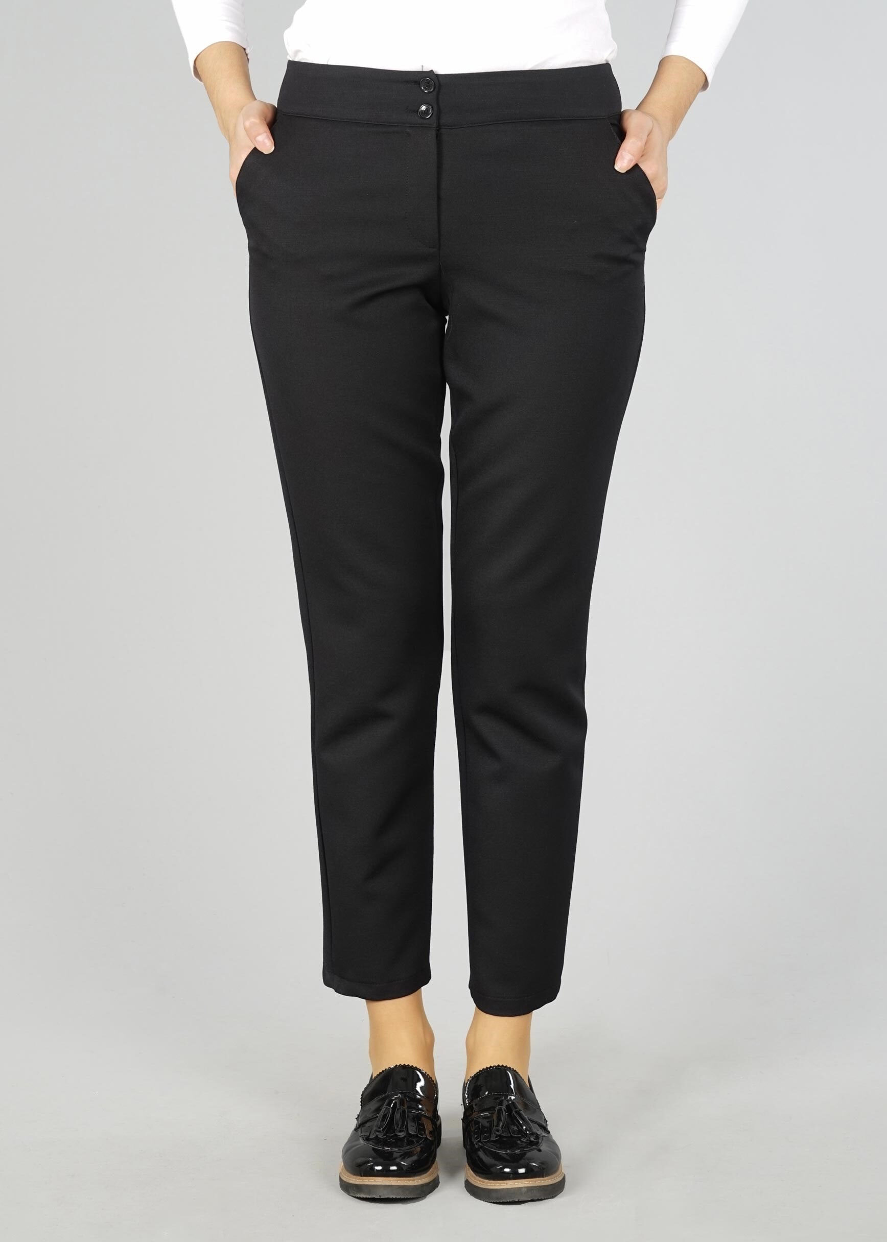 Tesettür giyim SİYAH 7079 PANTOLON