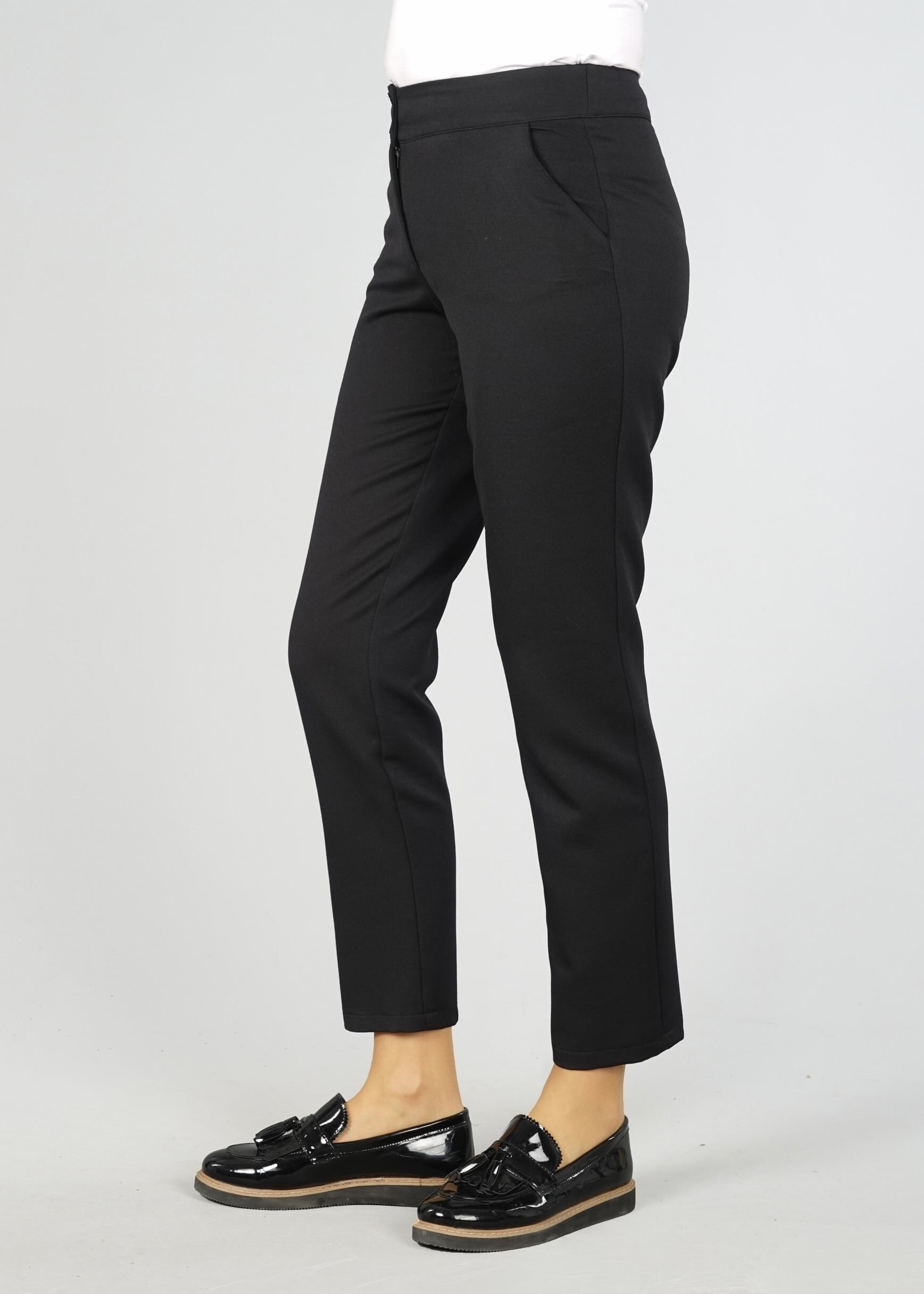Tesettür giyim SİYAH 7079 PANTOLON