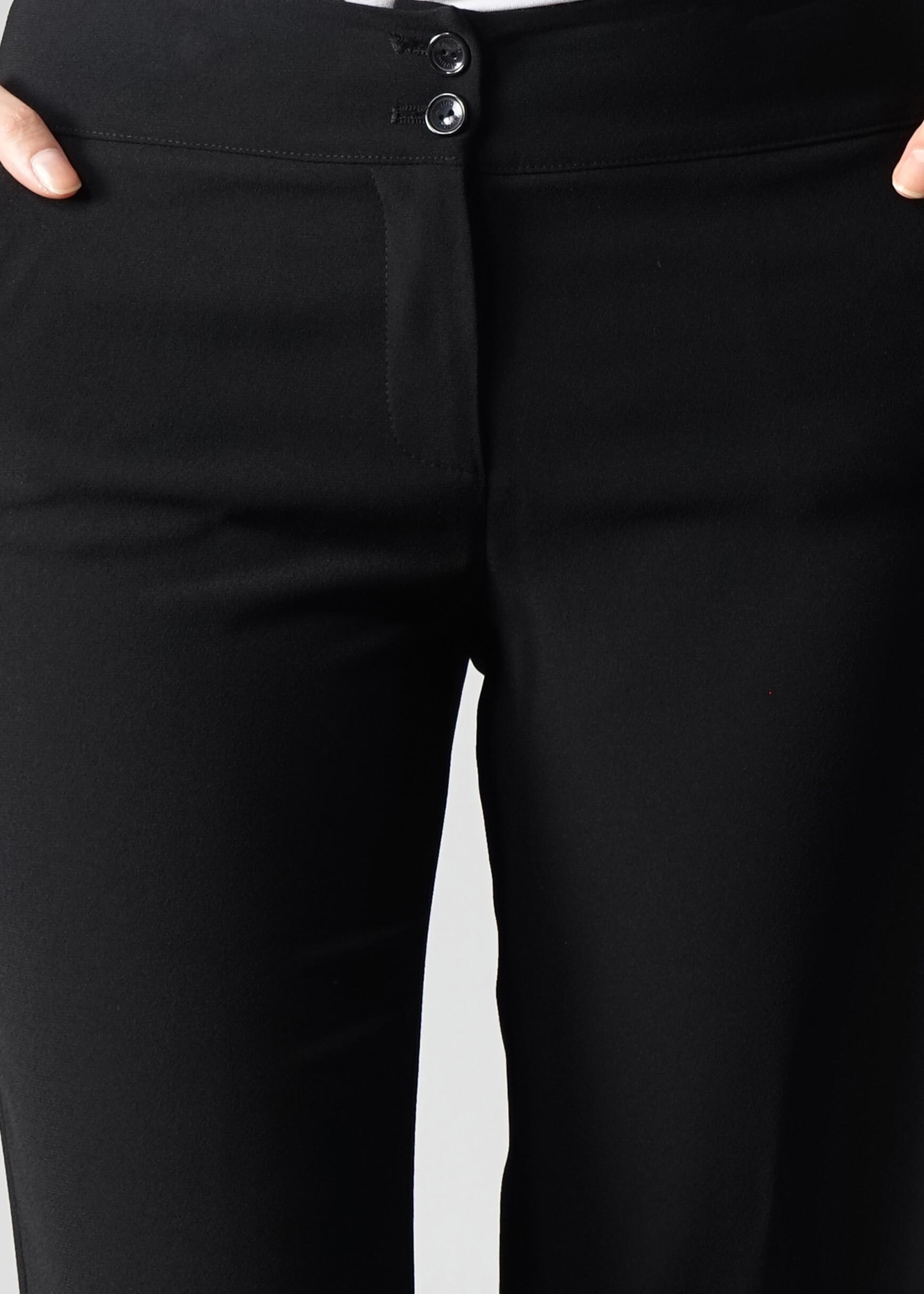 Tesettür giyim SİYAH KLASİK KESİM PANTOLON 7083