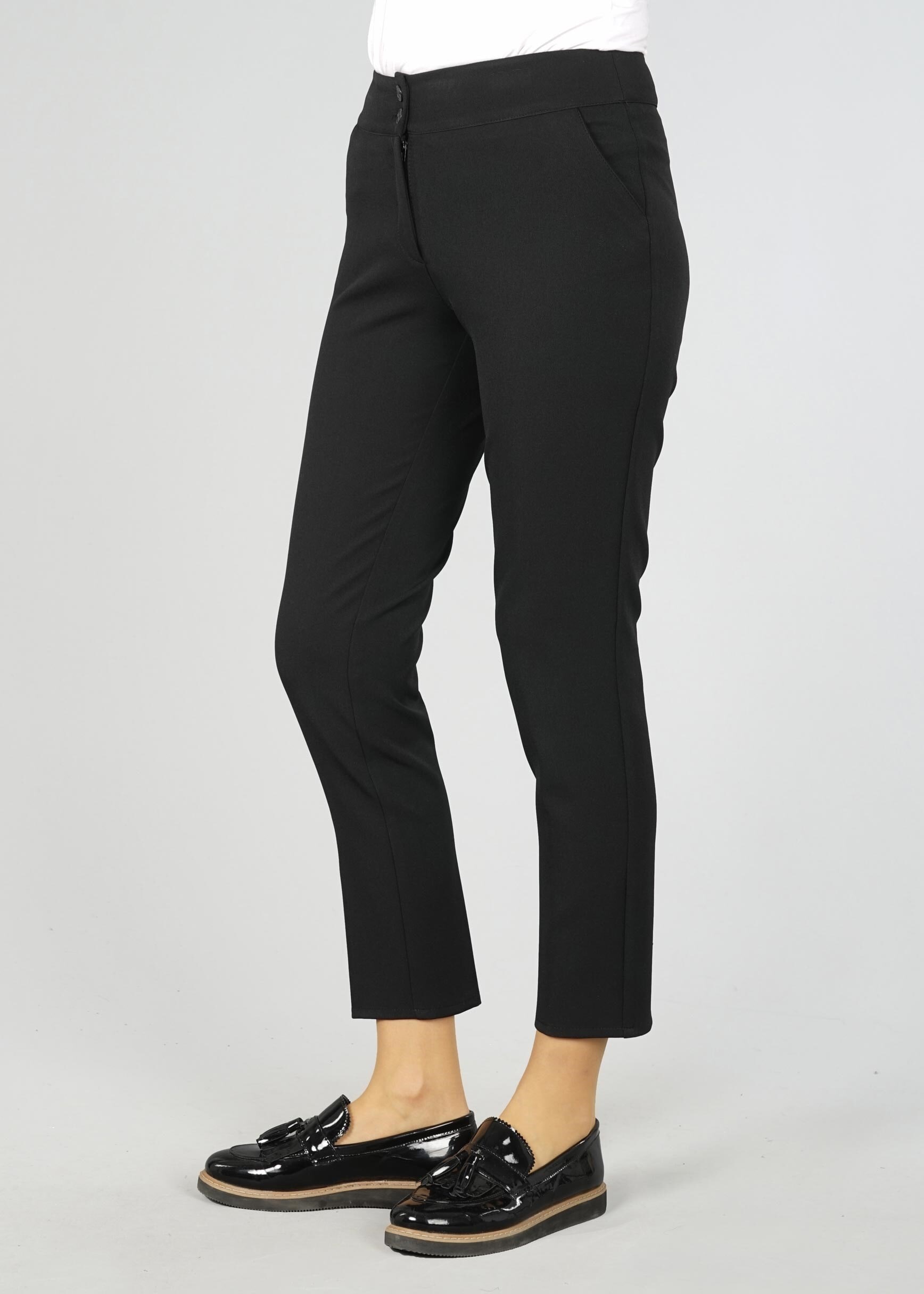 Tesettür giyim SİYAH 7084 PANTOLON