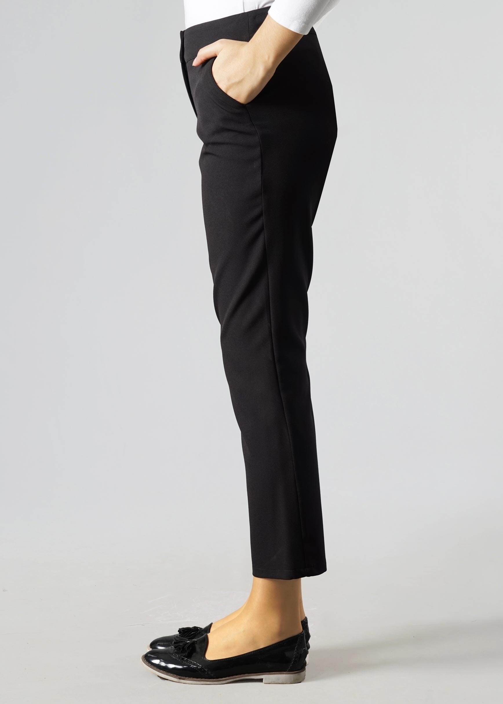 Tesettür giyim SİYAH 7093 PANTOLON