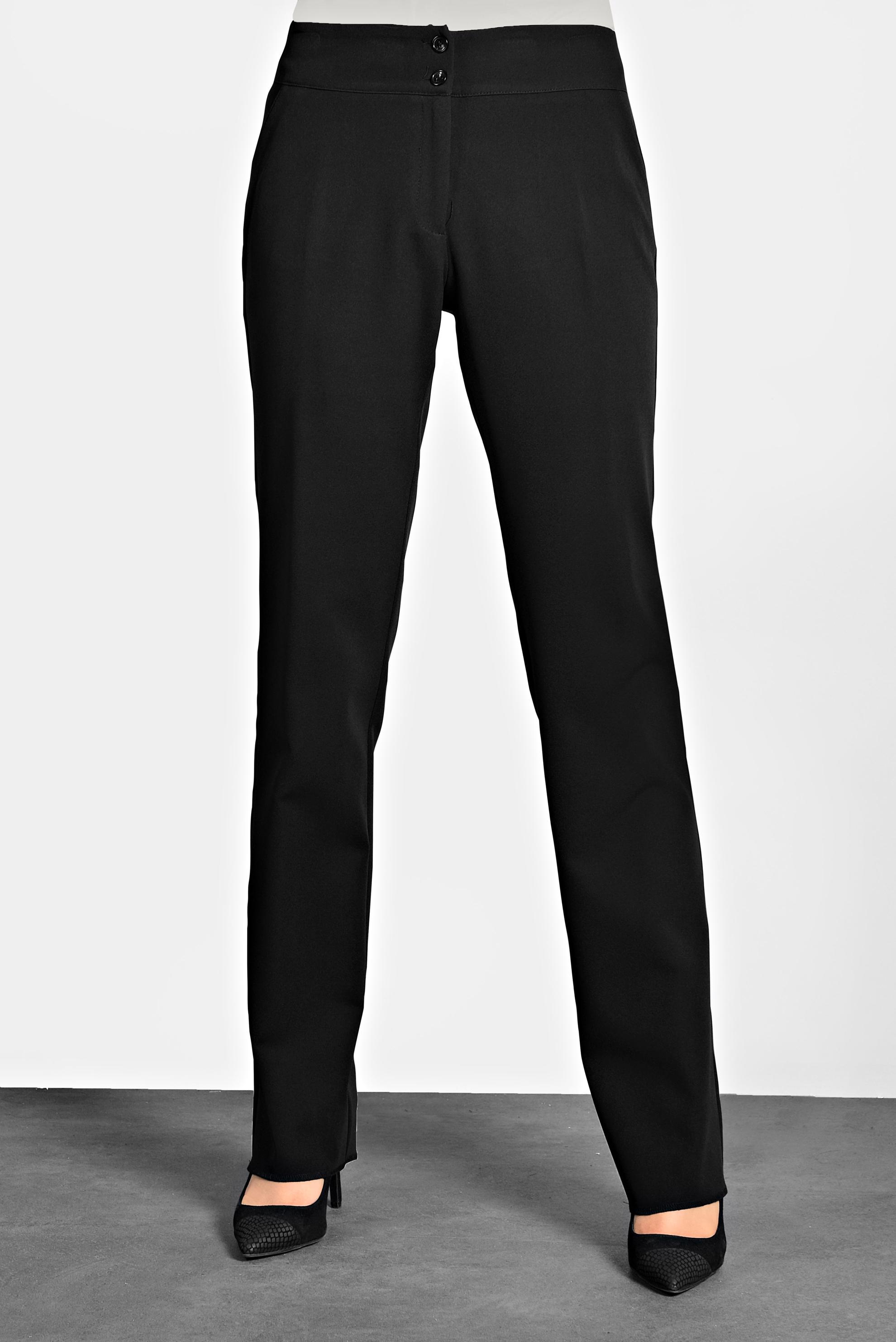 Tesettür giyim SİYAH BORU PAÇA KLASİK KESİM PANTOLON 7095 