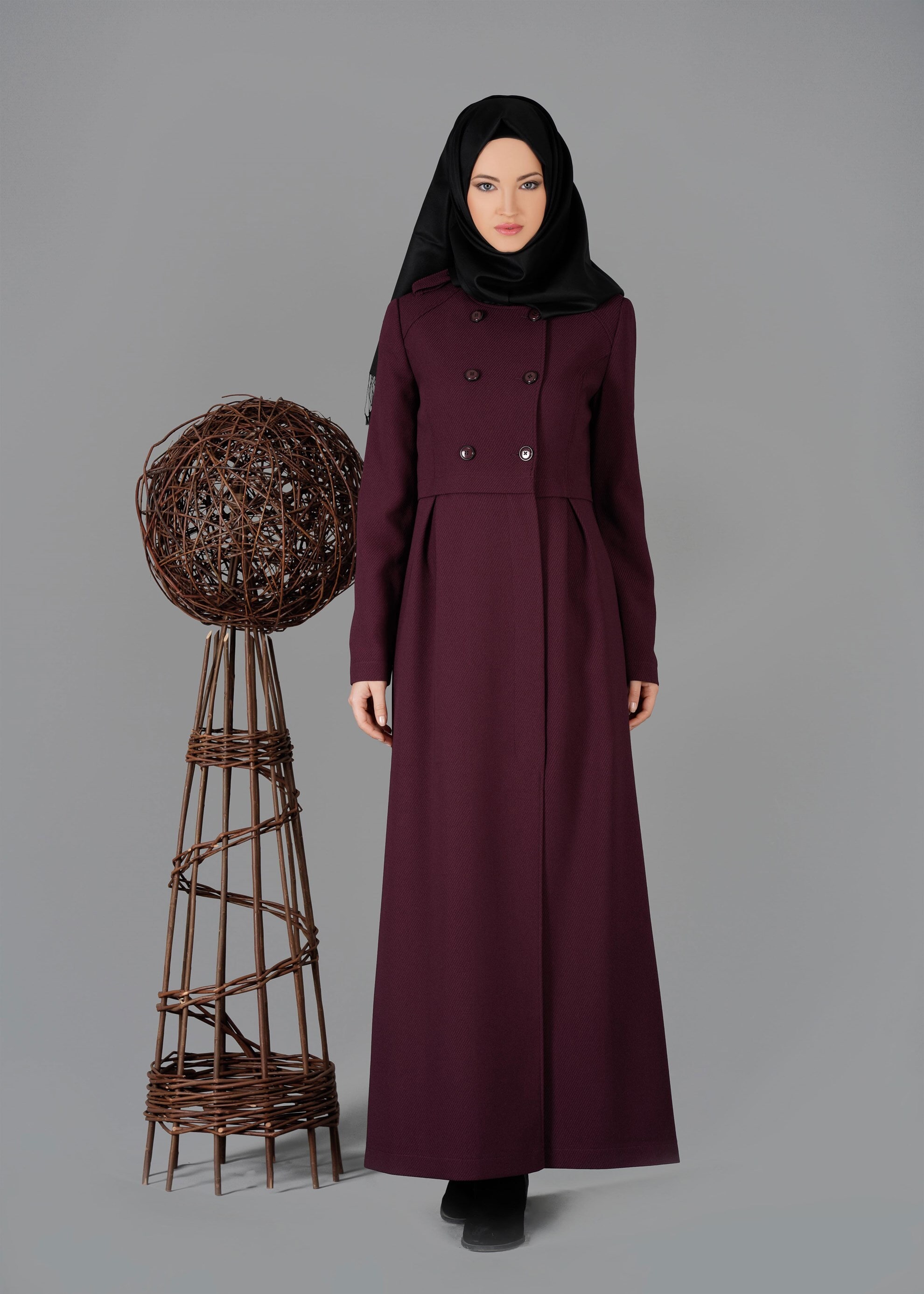 Tesettür giyim MÜRDÜM 1907 PARDESÜ