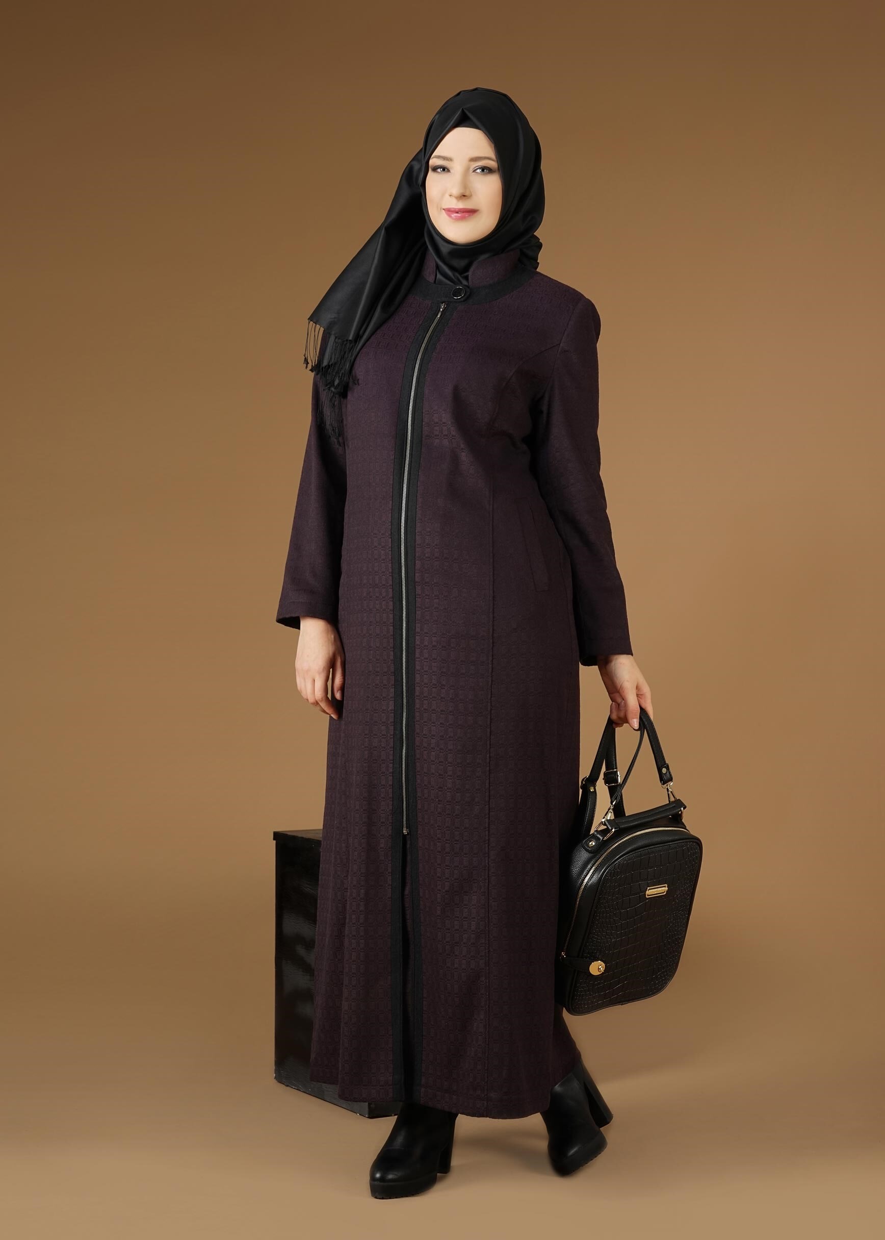 Hijab clothing DAMSON ZIPPED TOPCOAT 1955 