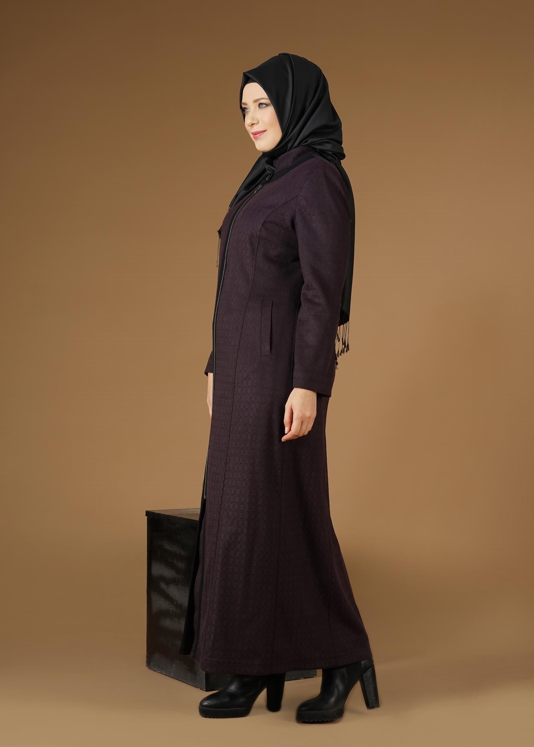 Hijab clothing DAMSON ZIPPED TOPCOAT 1955 