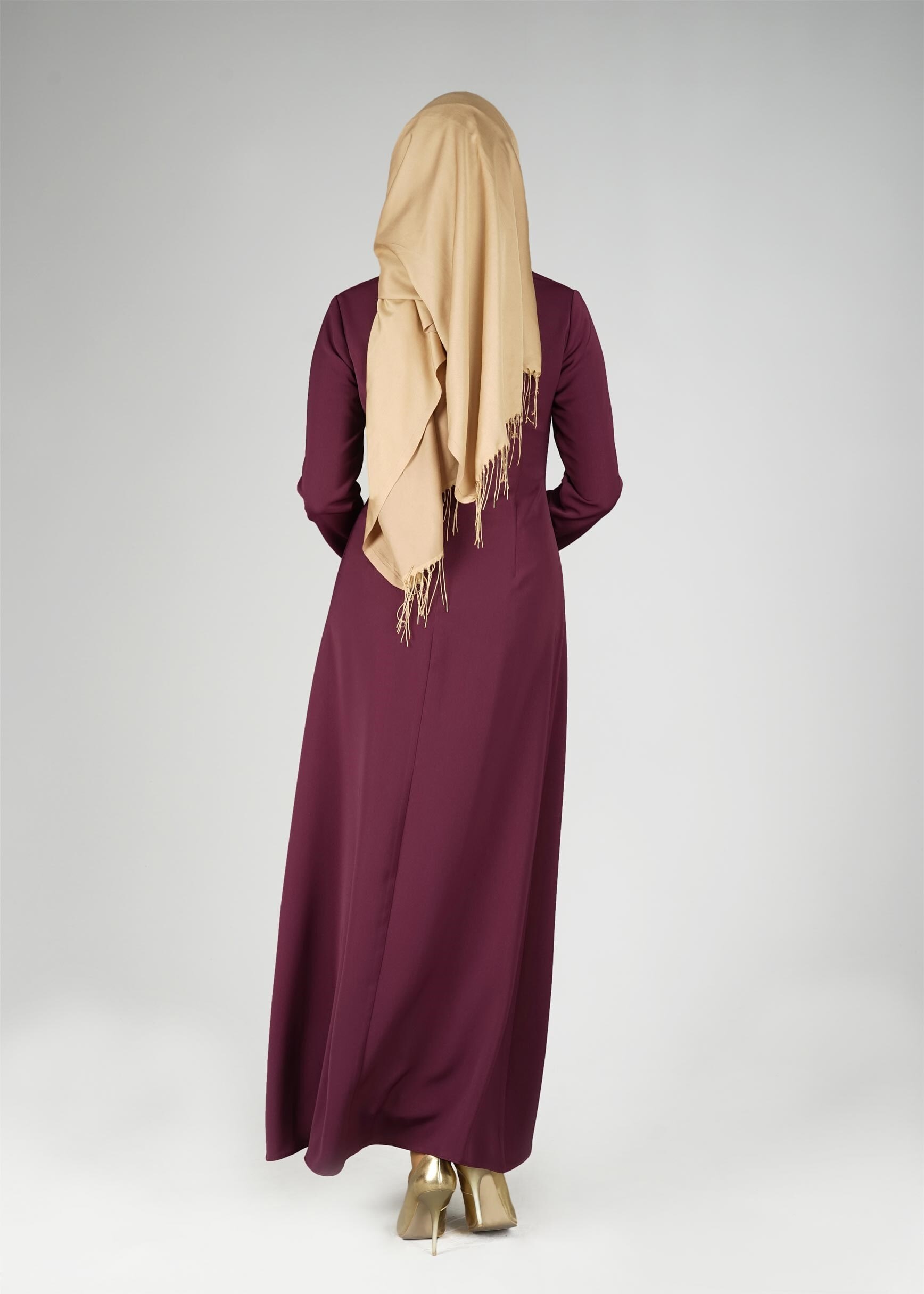 Tesettür giyim MÜRDÜM 3317E ETEKLİ TAKIM