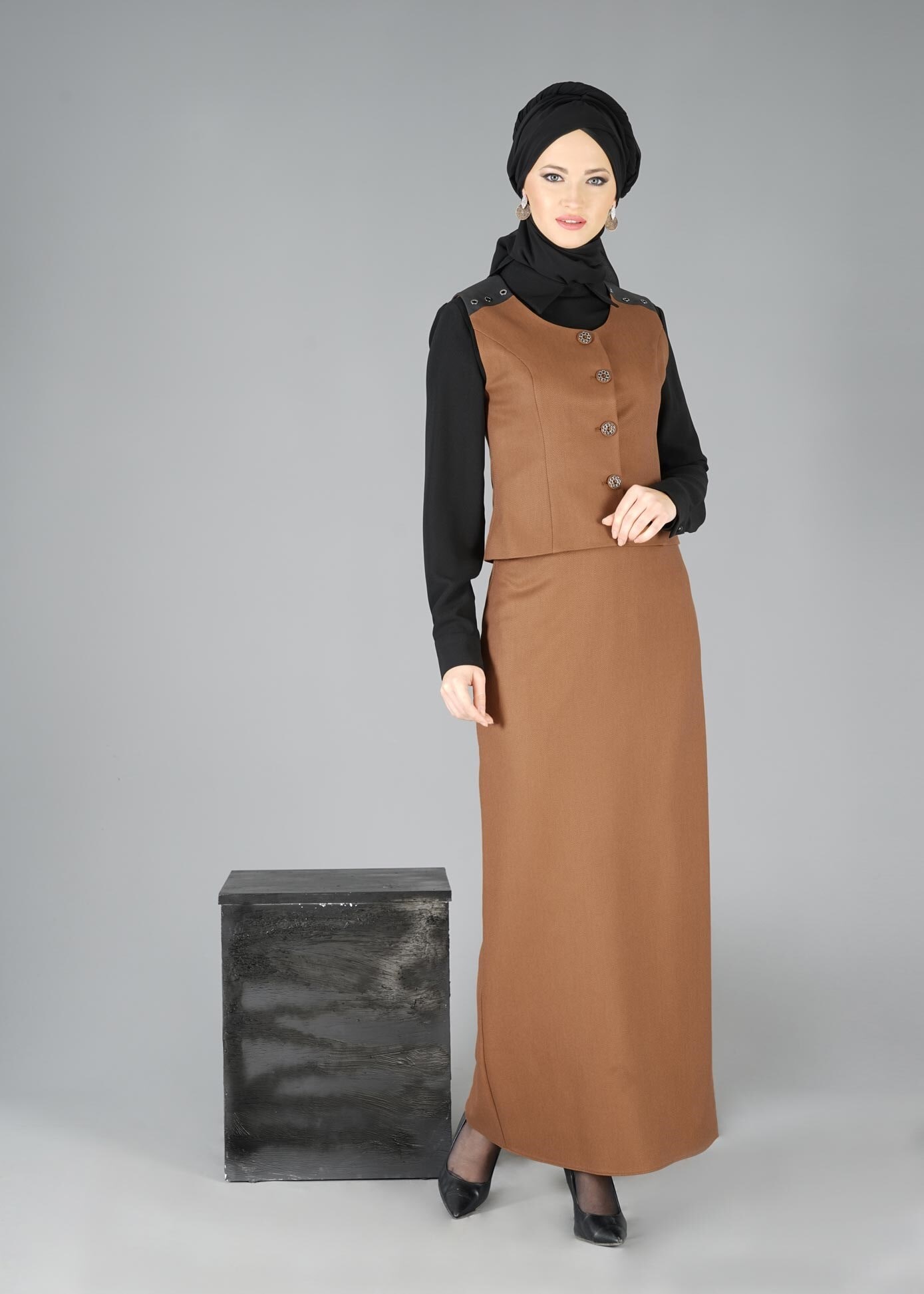 Tesettür giyim TABA 3329E TAKIM