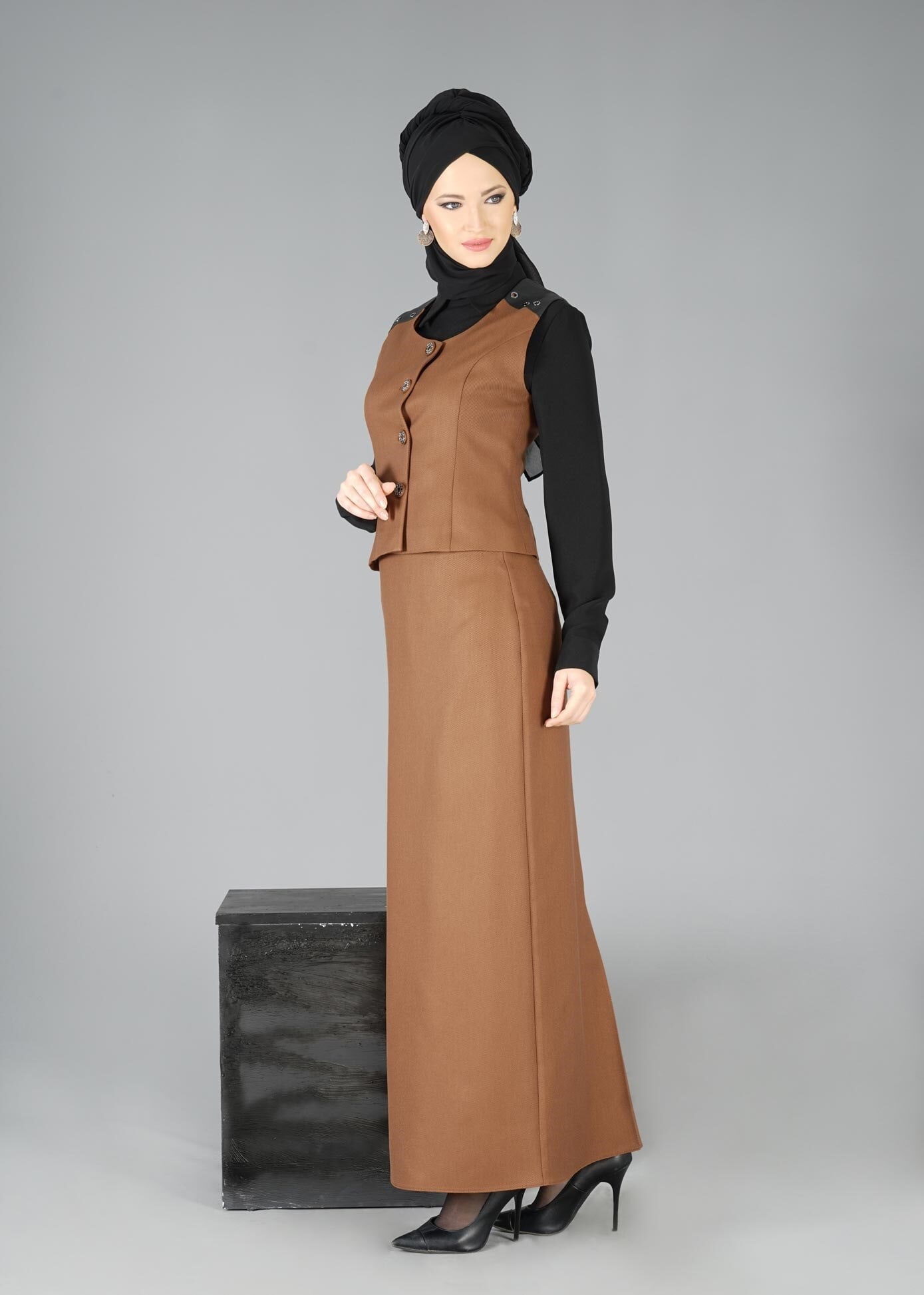 Tesettür giyim TABA 3329E TAKIM