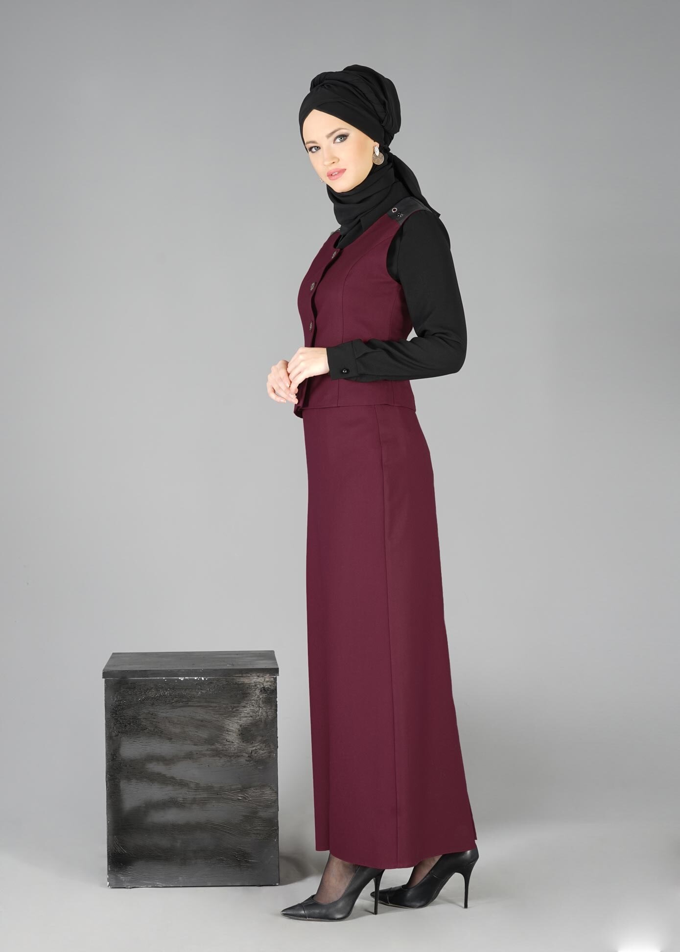 Tesettür giyim MOR 3329E TAKIM