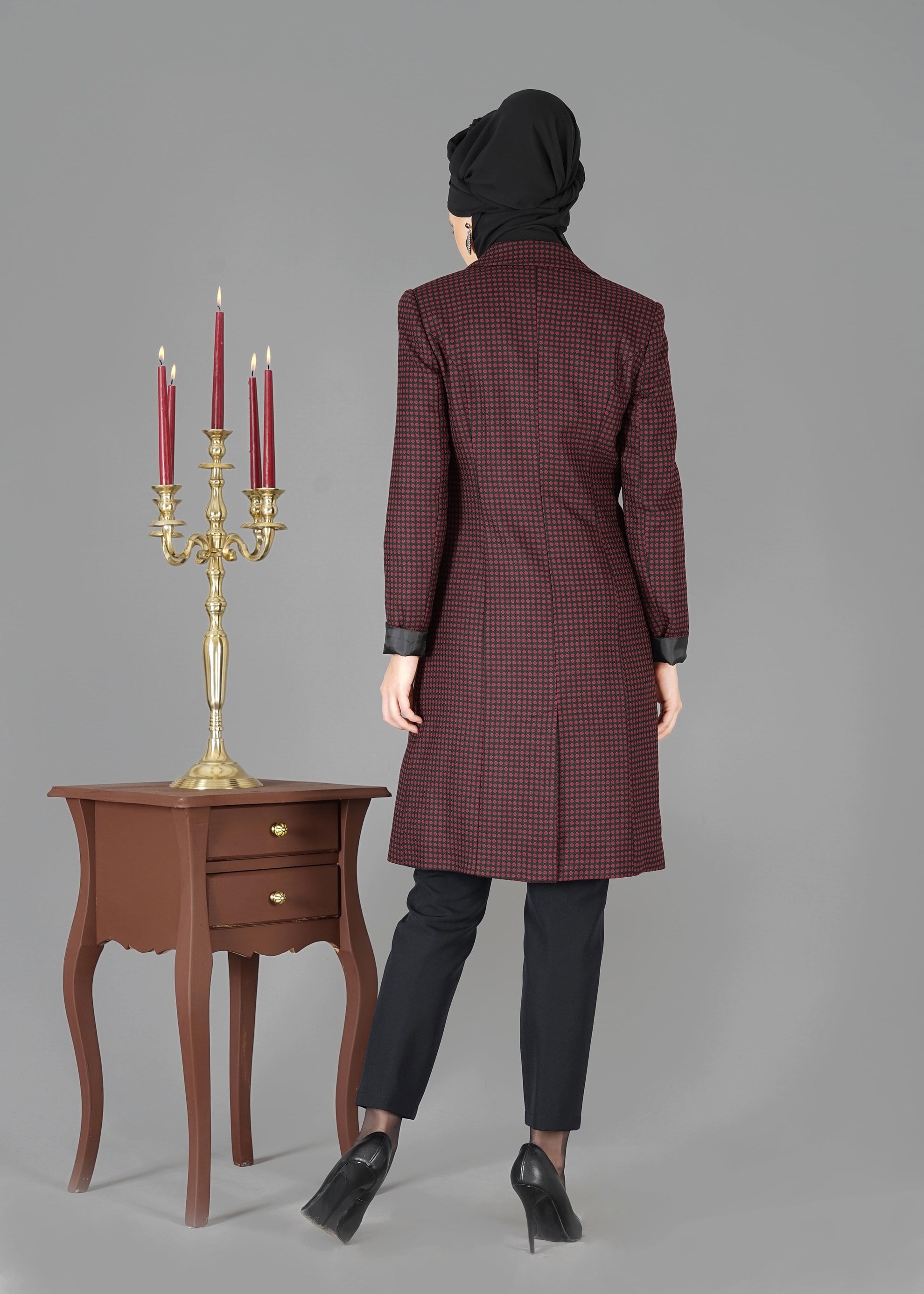 Tesettür giyim MÜRDÜM 3302P 3LÜ TAKIM