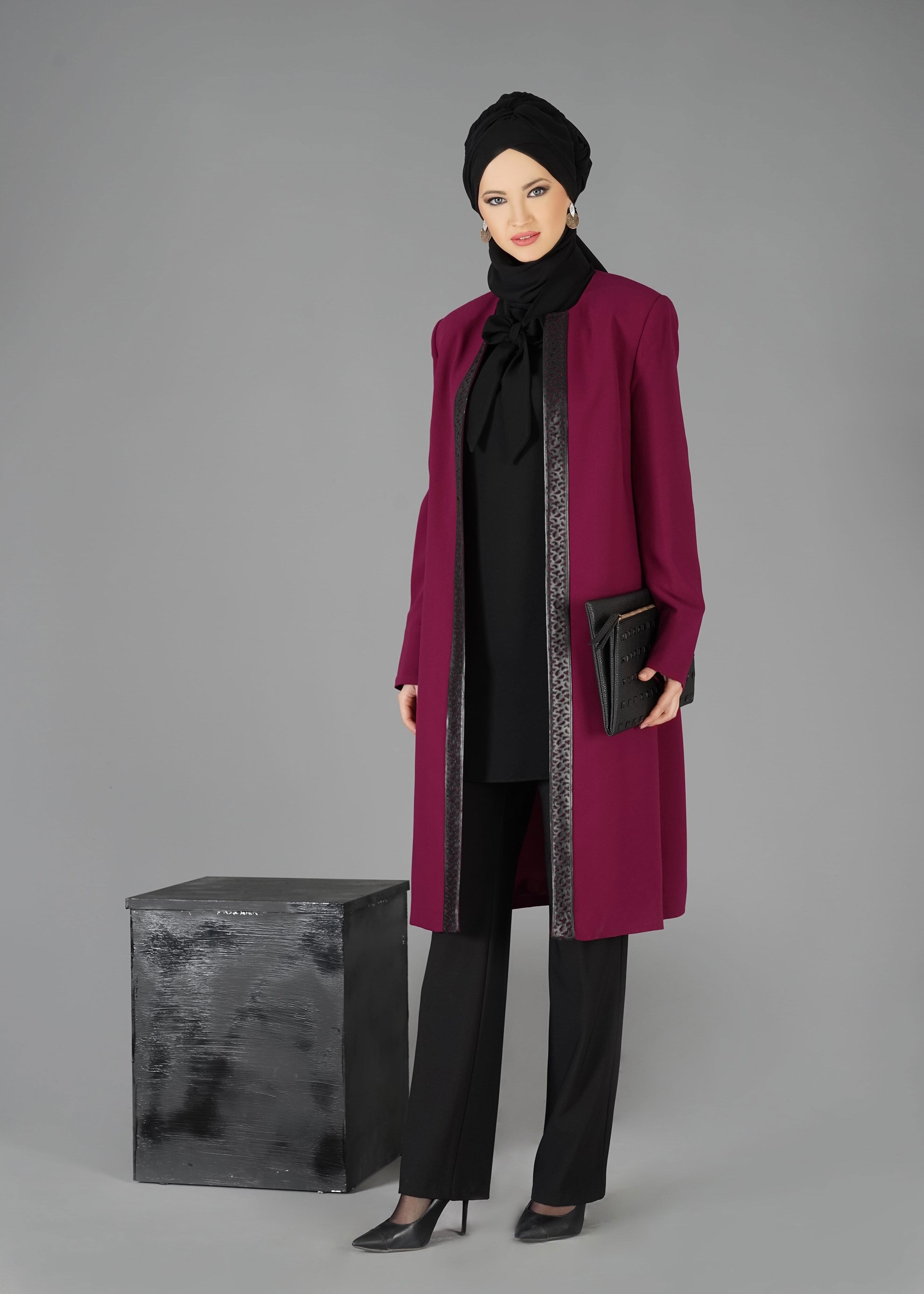 Tesettür giyim MOR 3313P TAKIM