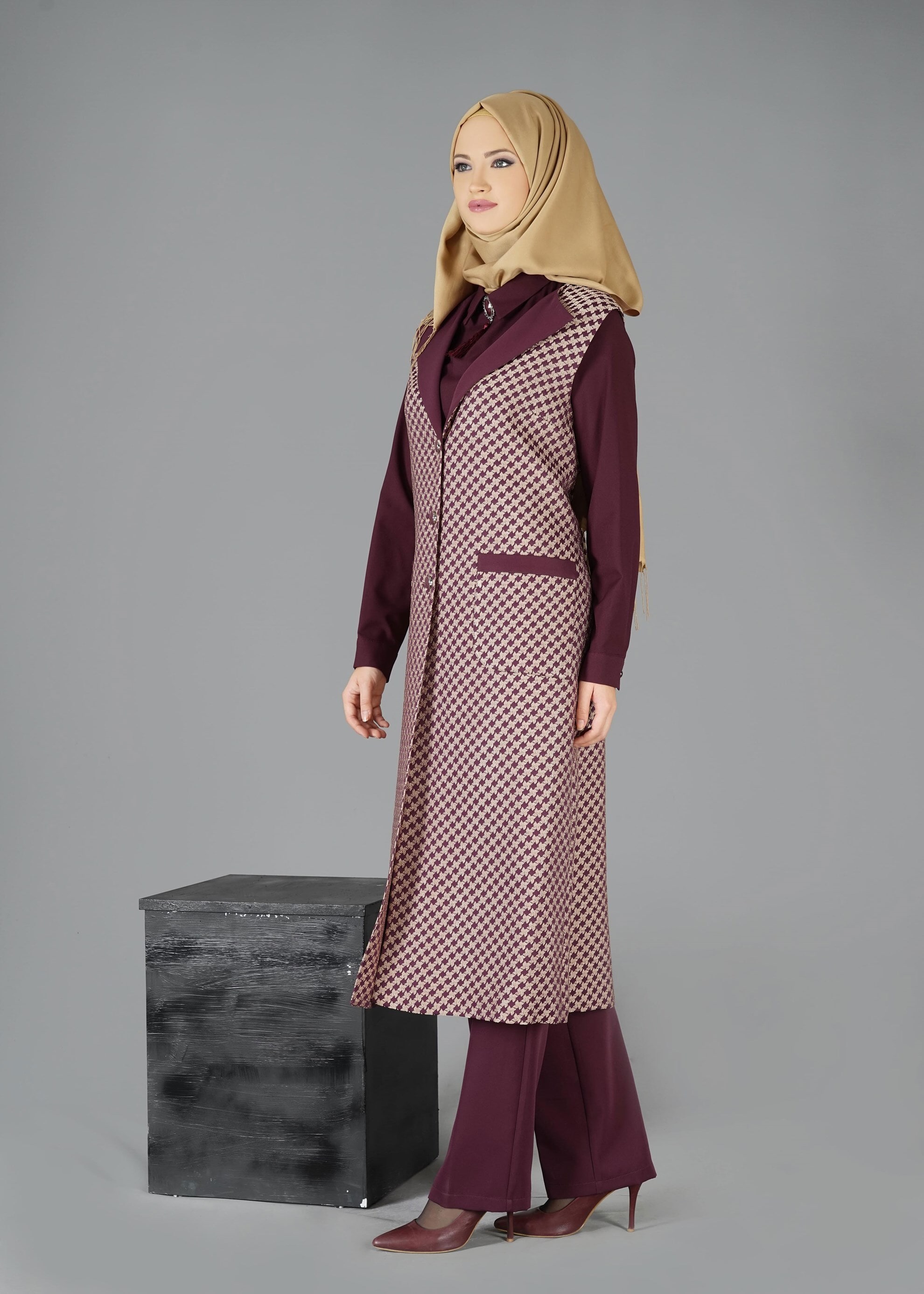Tesettür giyim MÜRDÜM 3326P TAKIM