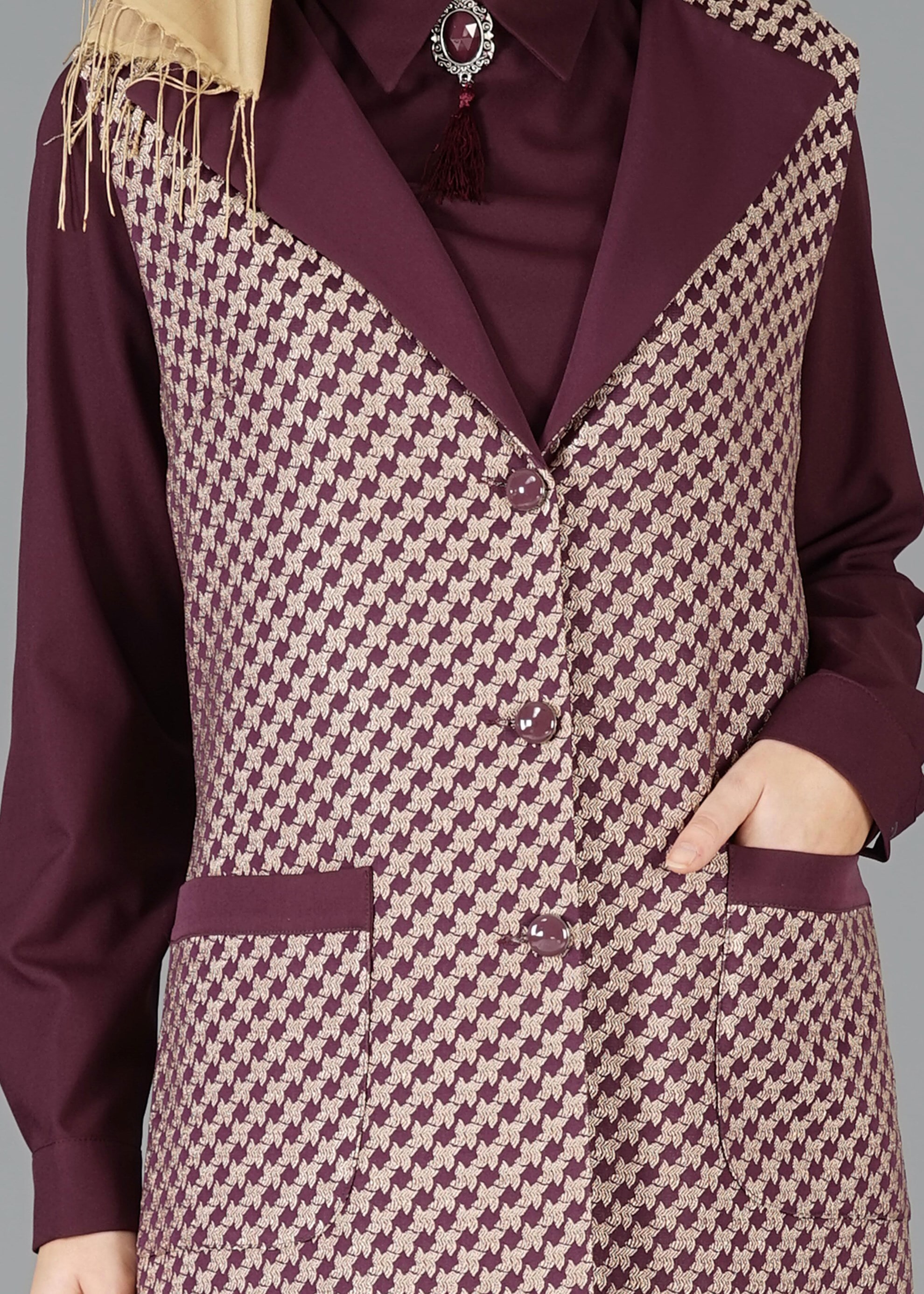 Tesettür giyim MÜRDÜM 3326P TAKIM