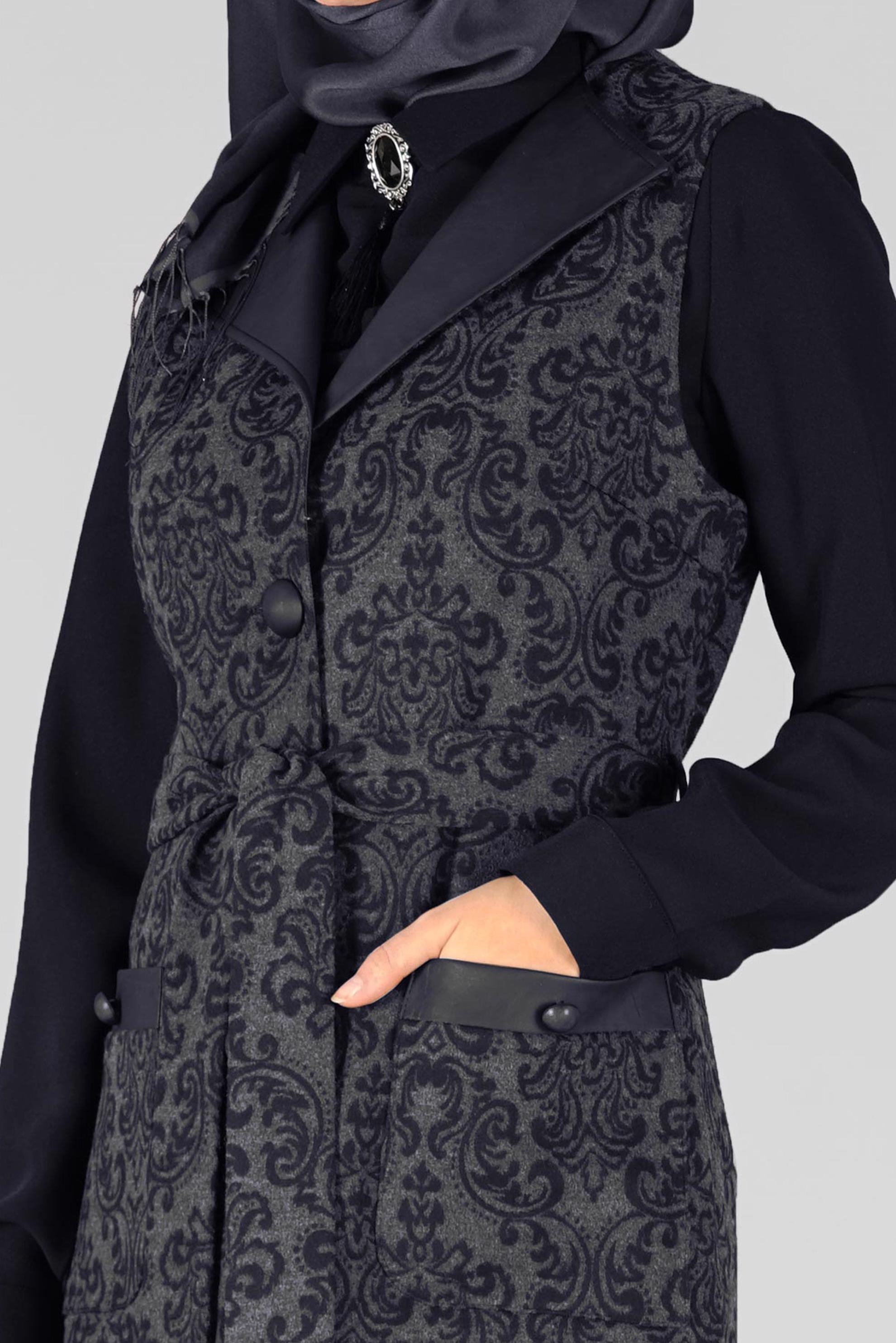 Tesettür giyim LACİVERT 3327P TAKIM