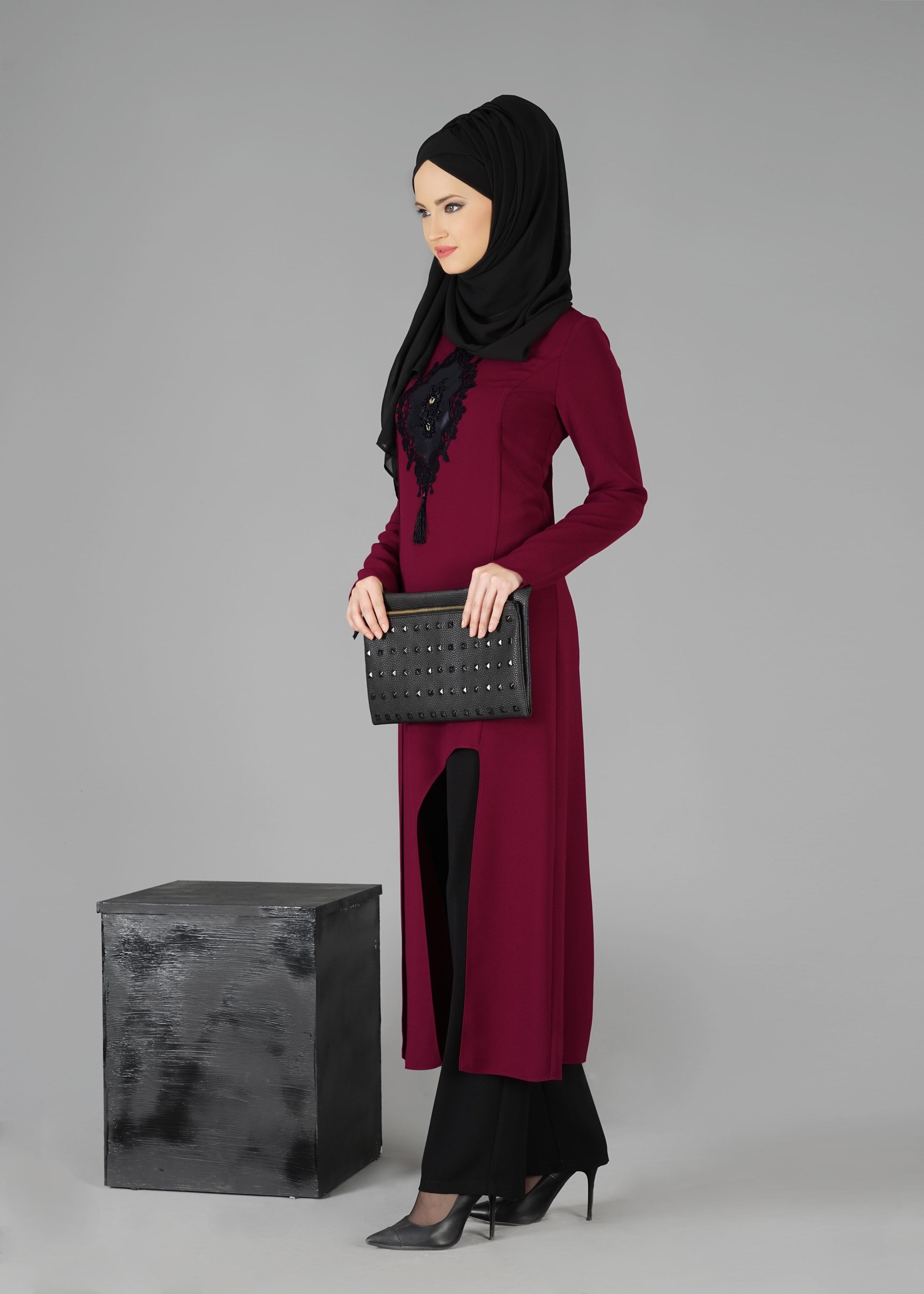 Tesettür giyim MÜRDÜM 3335P TAKIM