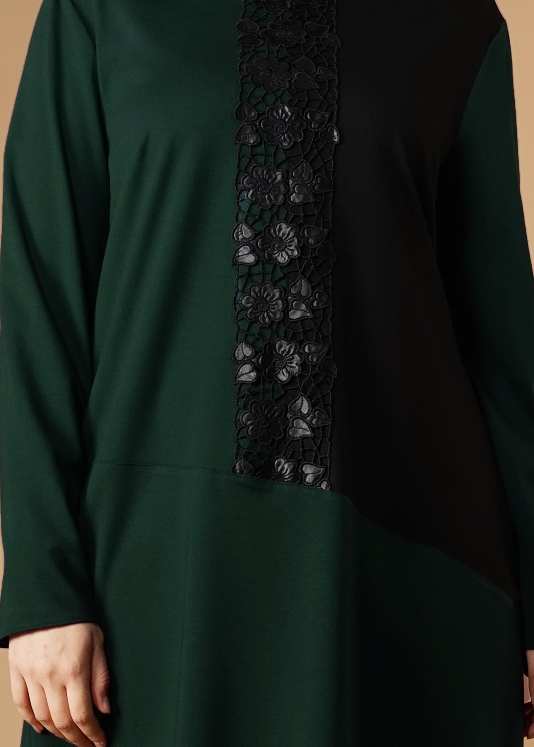 Tesettür giyim YEŞİL 2614 TUNİK