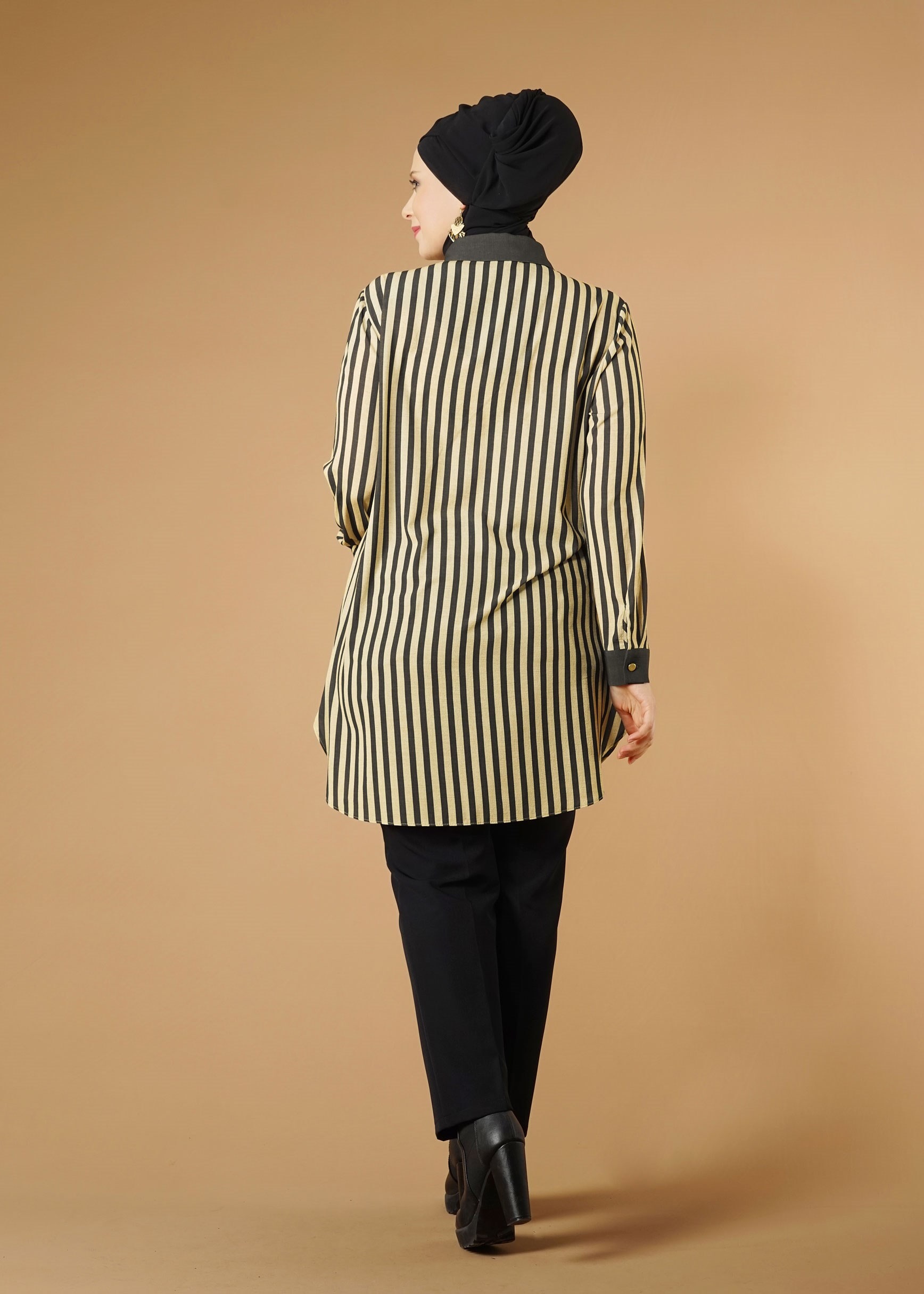 Tesettür giyim GRİ 2630 TUNİK