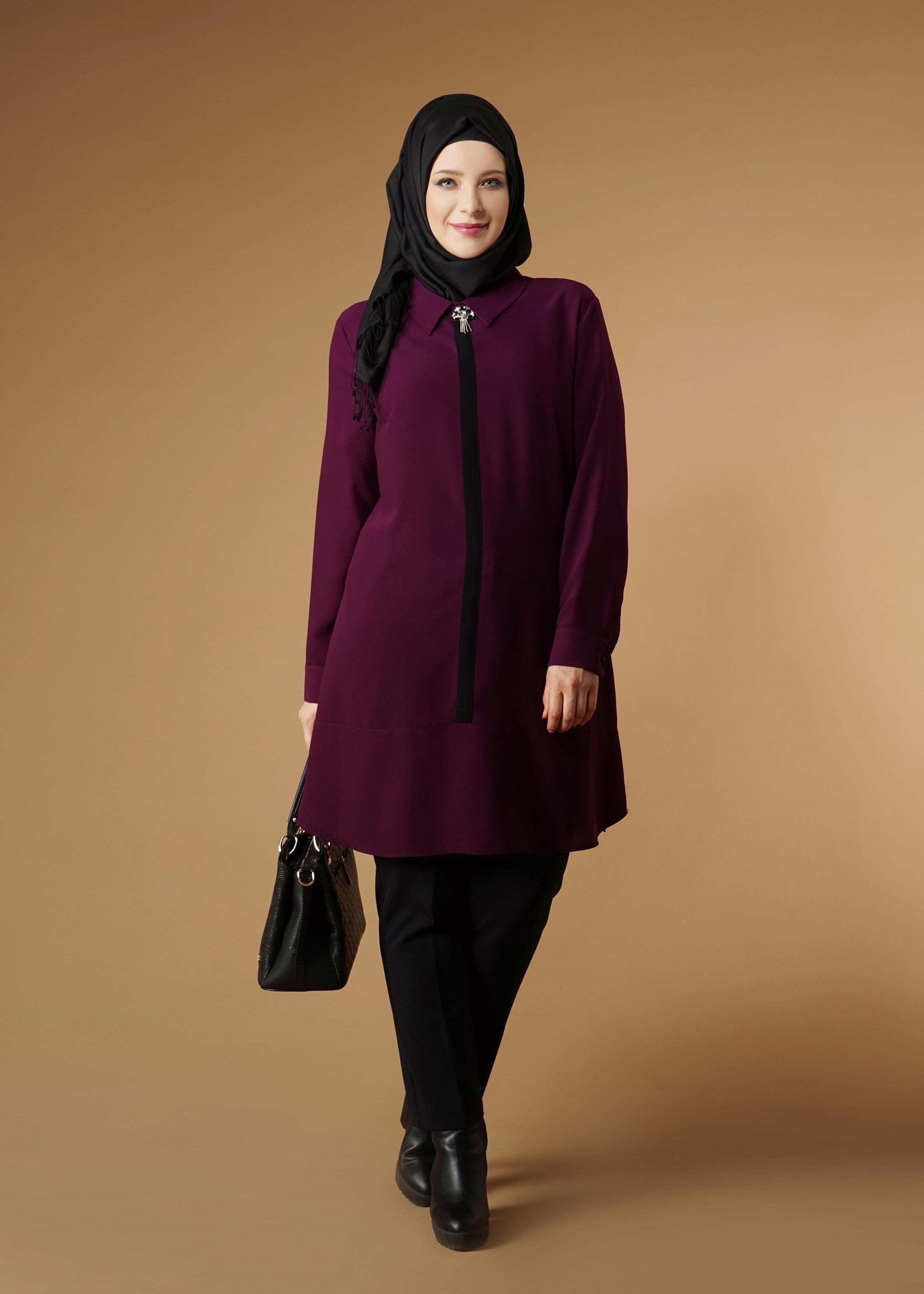 Tesettür giyim MÜRDÜM 2635 TUNİK
