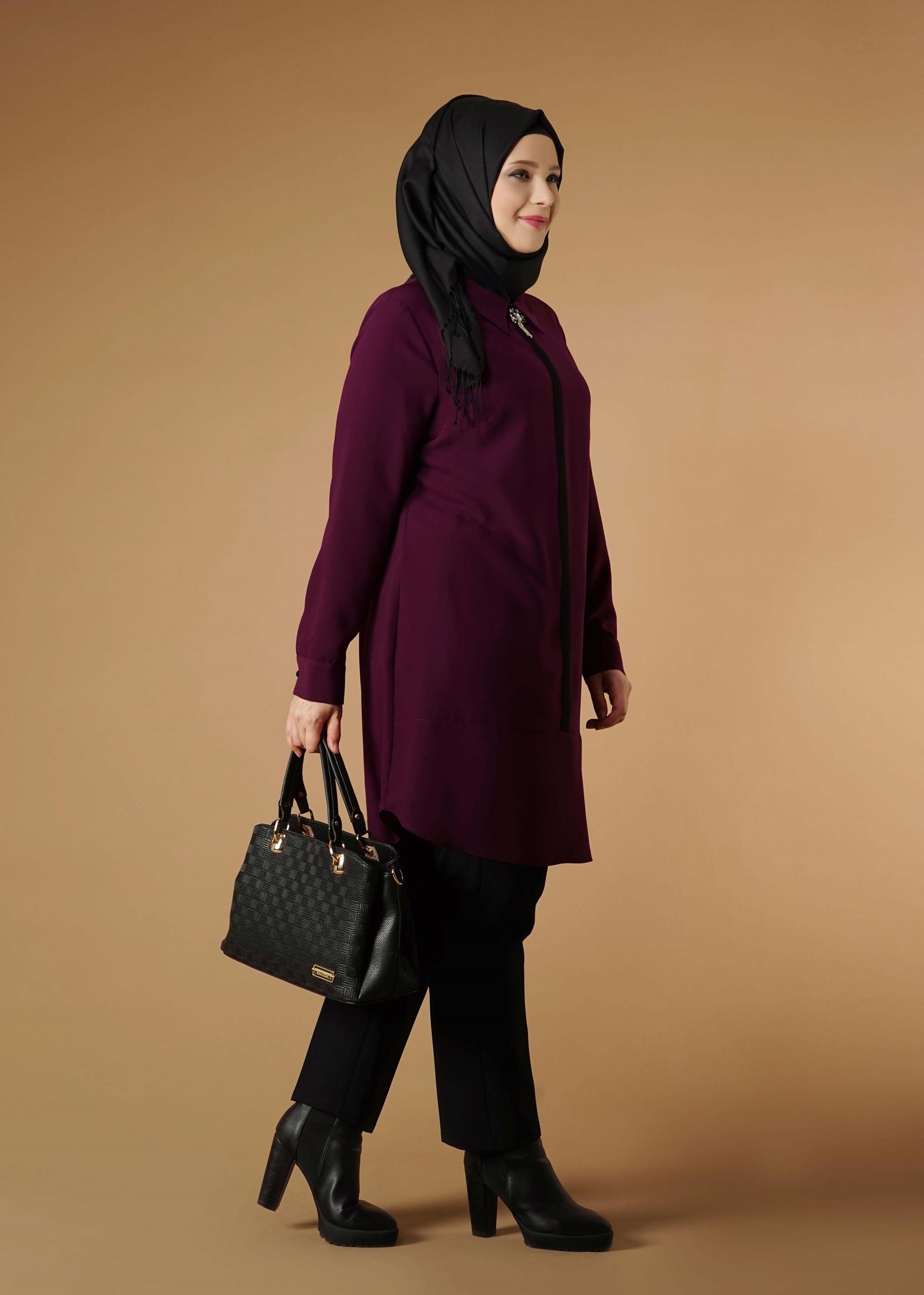 Tesettür giyim MÜRDÜM 2635 TUNİK