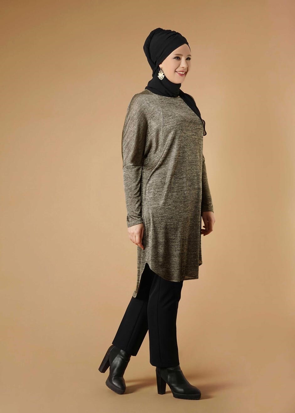 Tesettür giyim ALTIN 2639 TUNİK