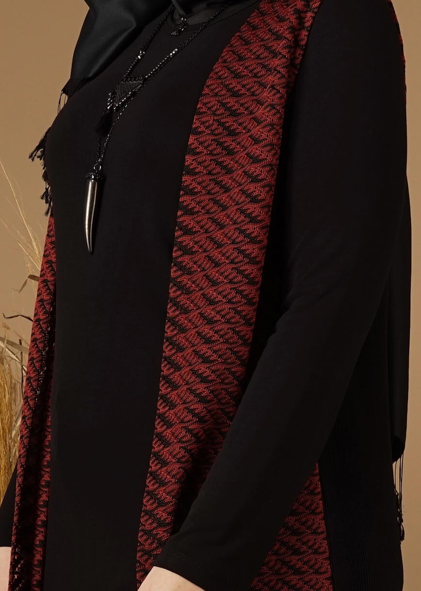 Tesettür giyim TURUNCU 2640 TUNİK