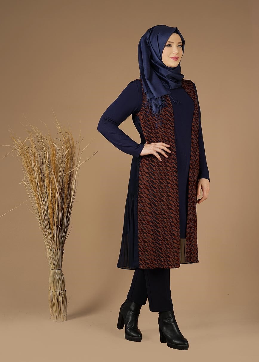 Tesettür giyim TABA 2640 TUNİK